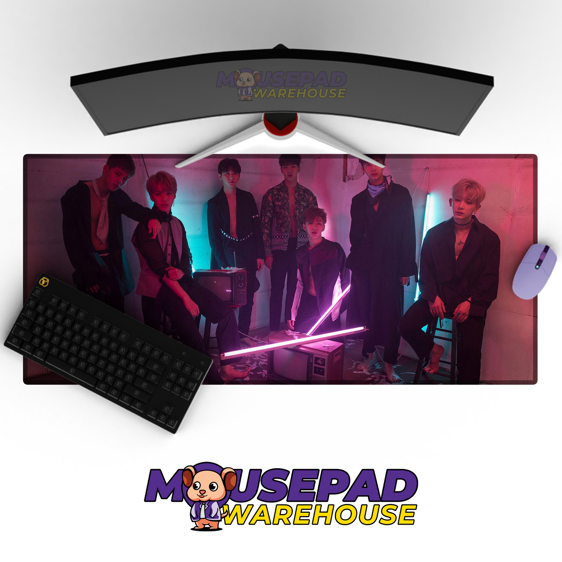 MONSTA X V16 Mousepad Mockup