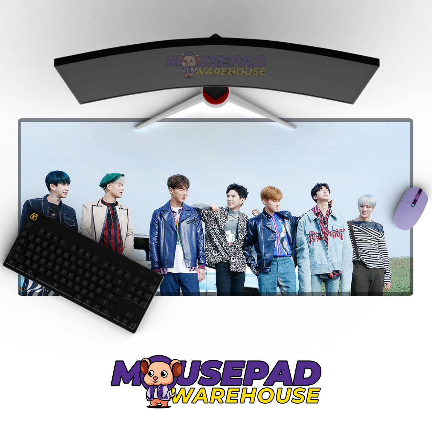 MONSTA X V19 Mousepad Mockup