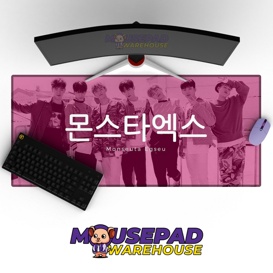MONSTA X V24 Mousepad Mockup