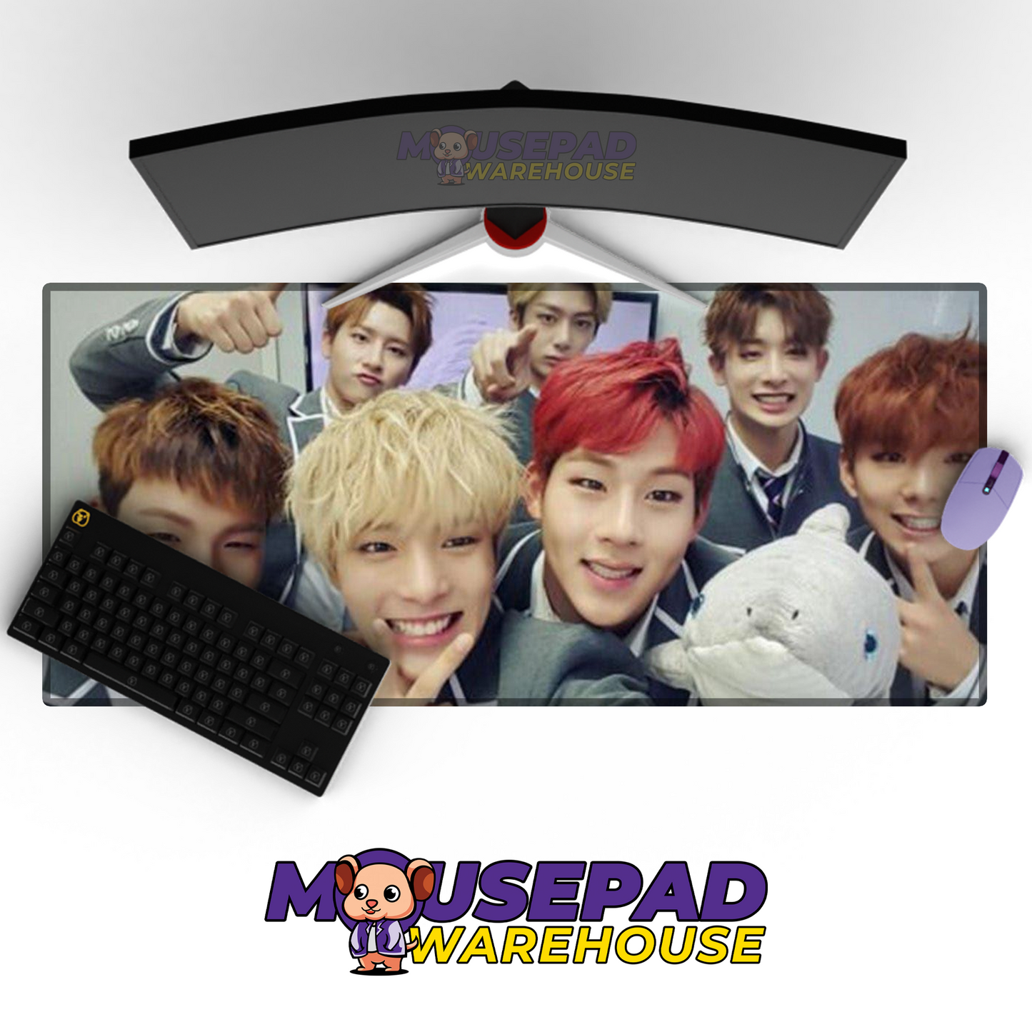 MONSTA X V25 Mousepad Mockup