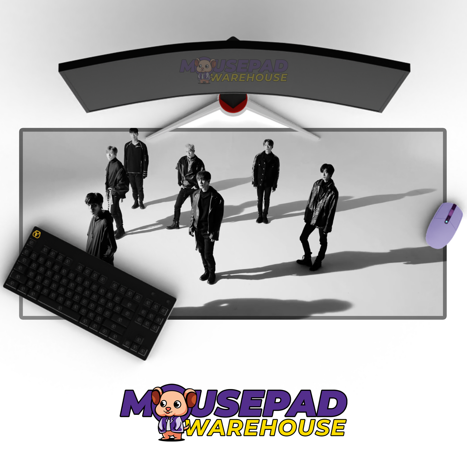 MONSTA X V28 Mousepad Mockup