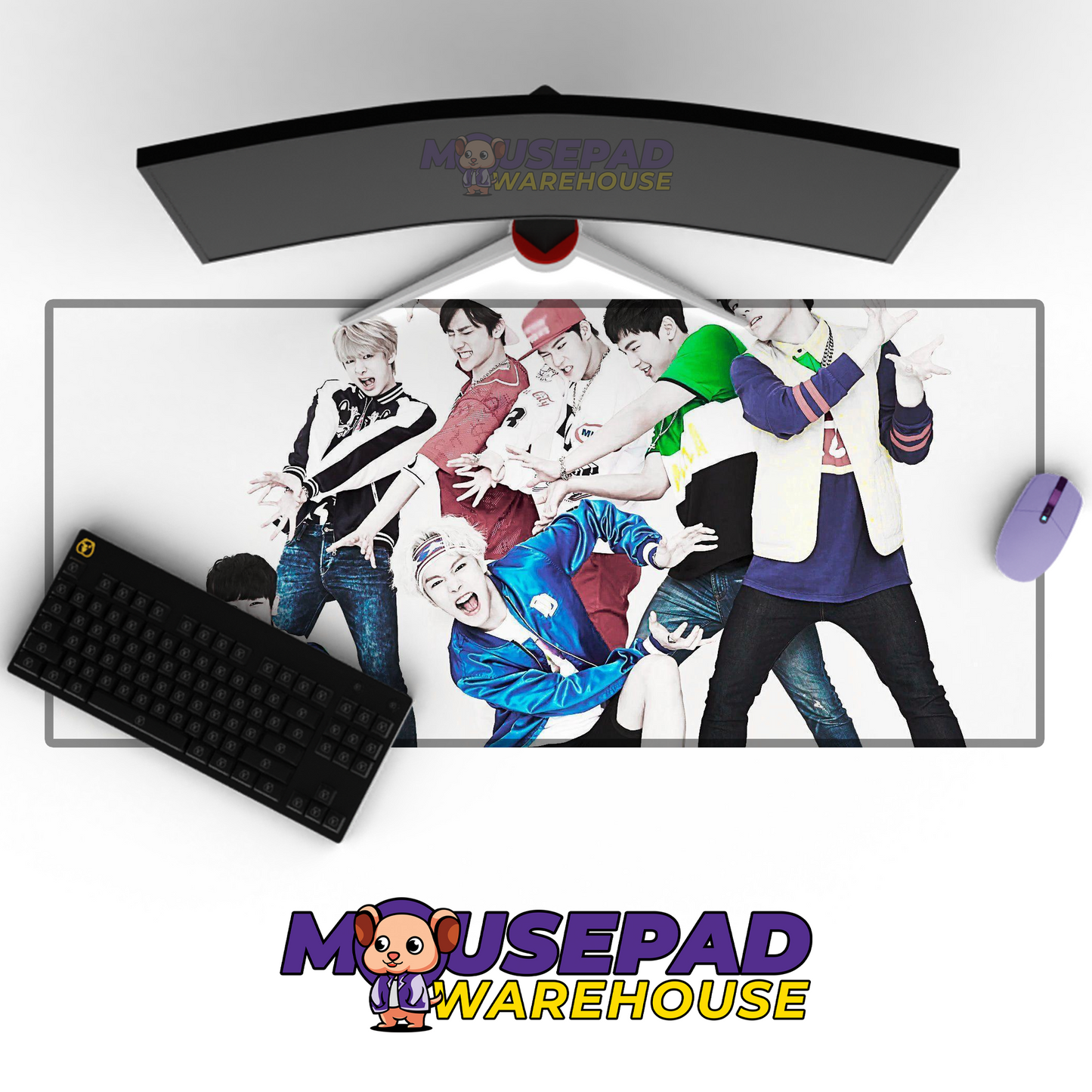 MONSTA X V2 Mousepad Mockup
