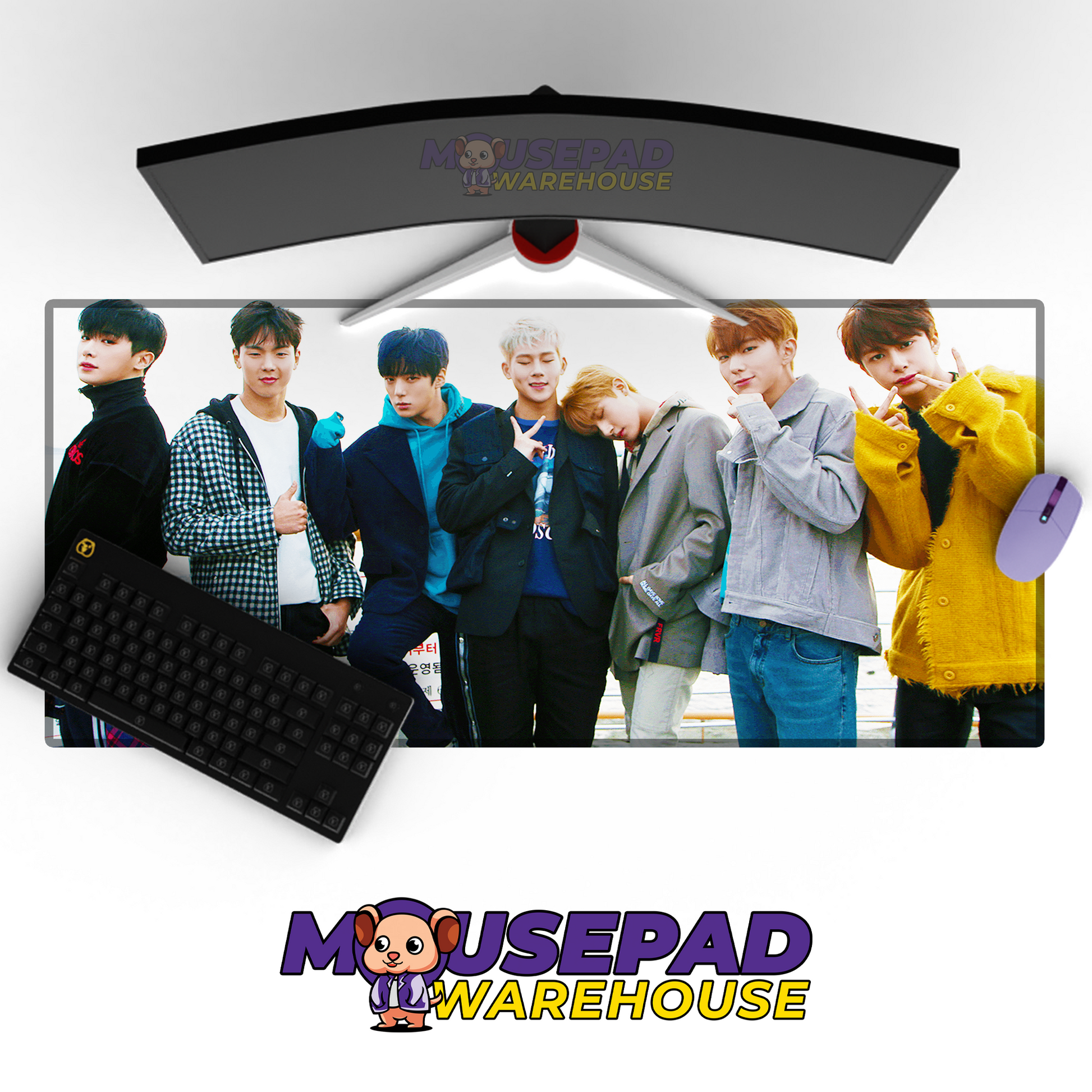 MONSTA X V31 Mousepad Mockup