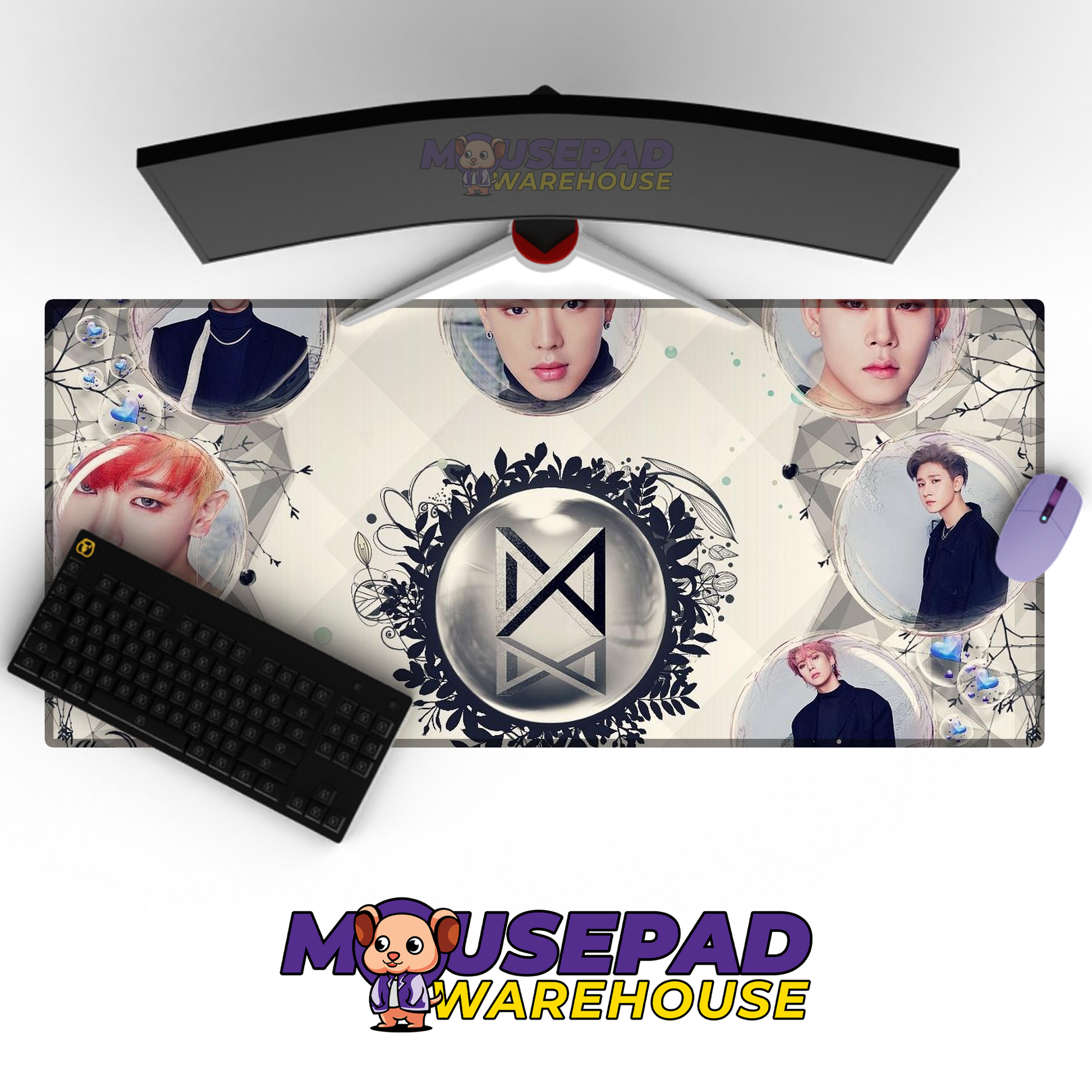 MONSTA X V38 Mousepad Mockup