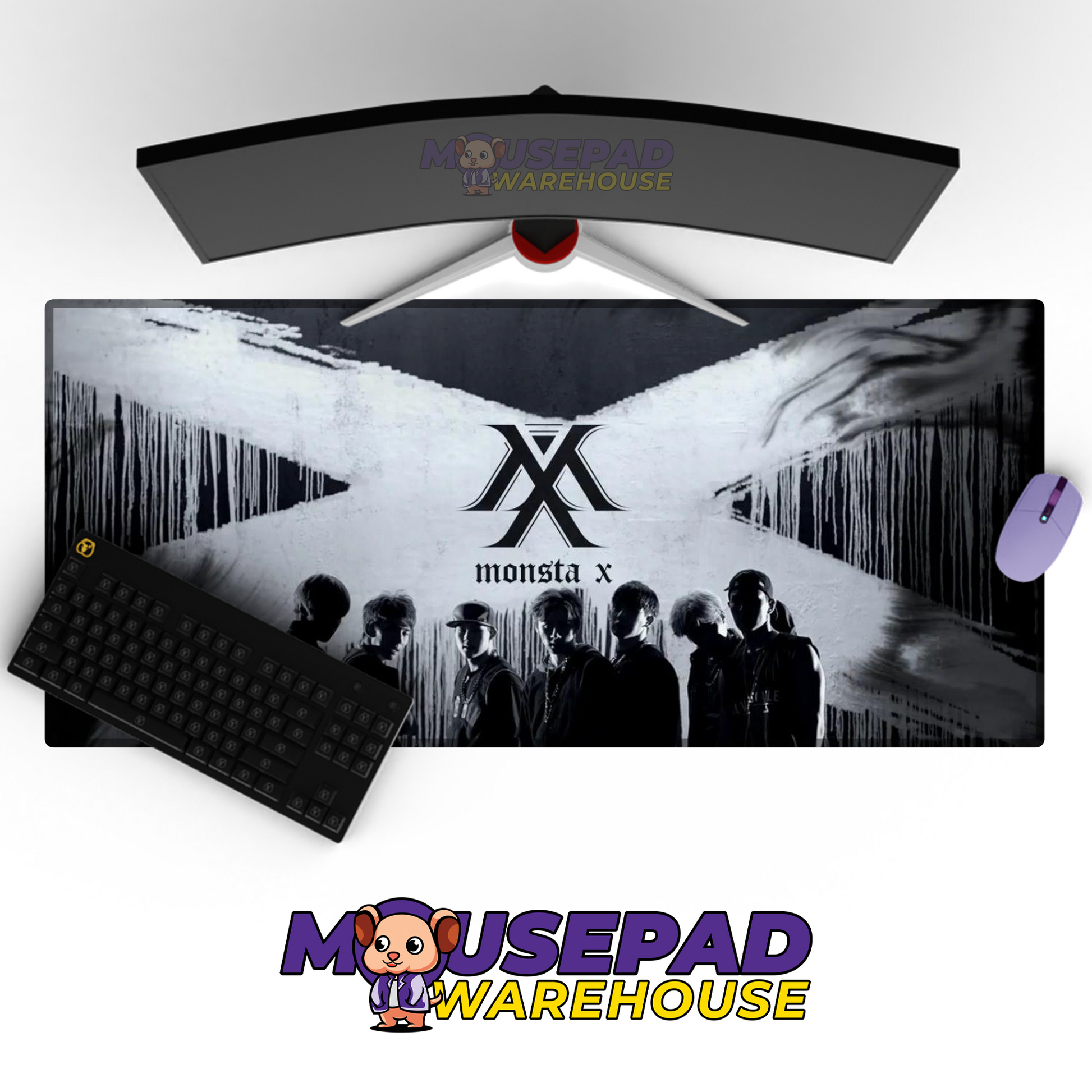 MONSTA X V3 Mousepad Mockup