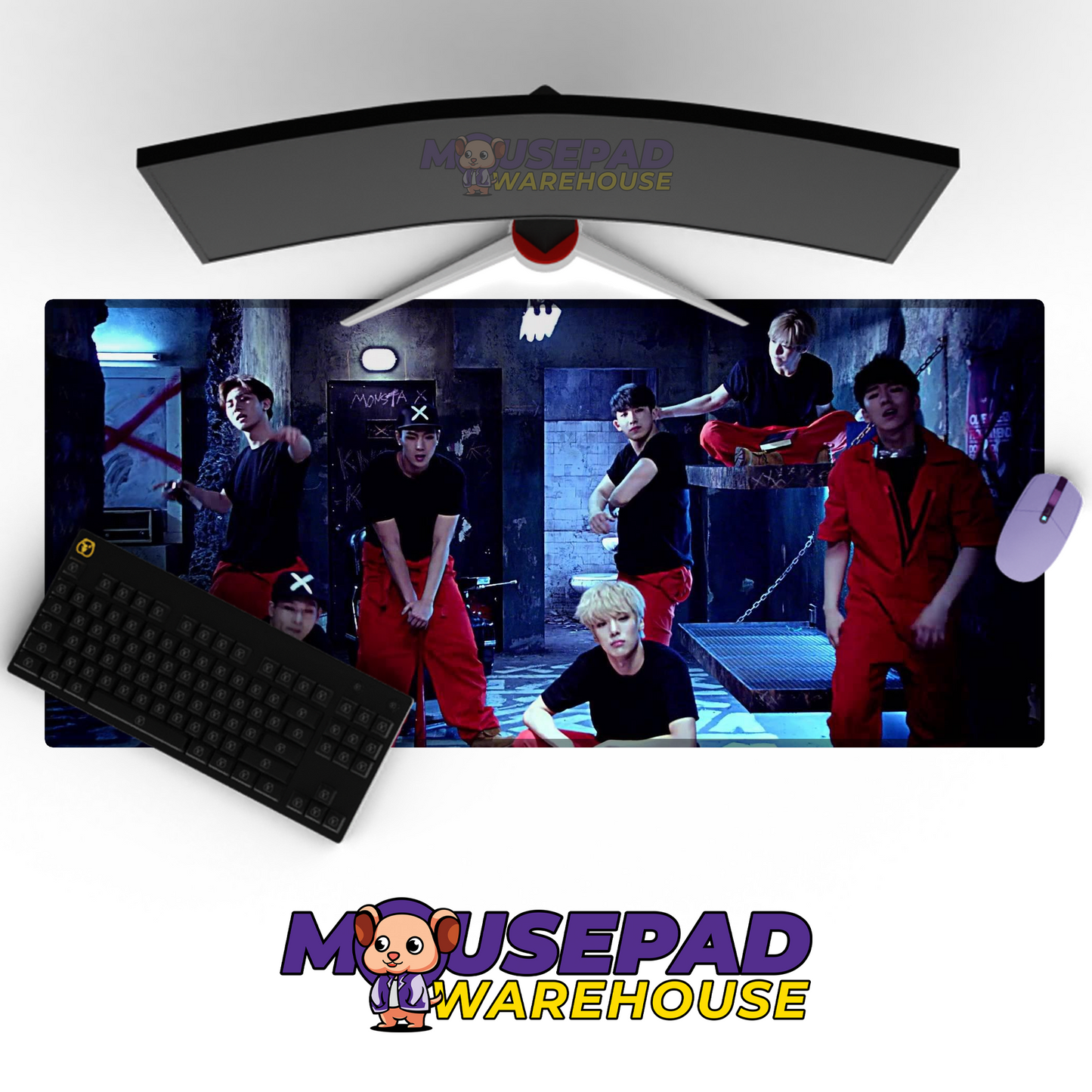 MONSTA X V41 Mousepad Mockup