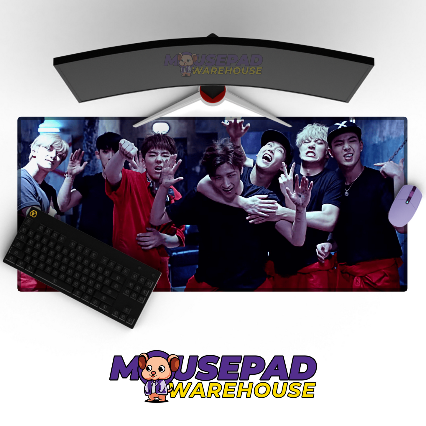MONSTA X V5 Mousepad Mockup