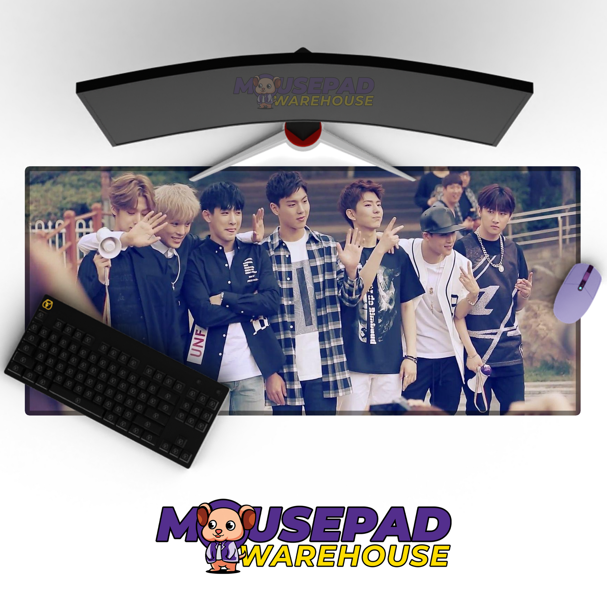 MONSTA X V6 Mousepad Mockup