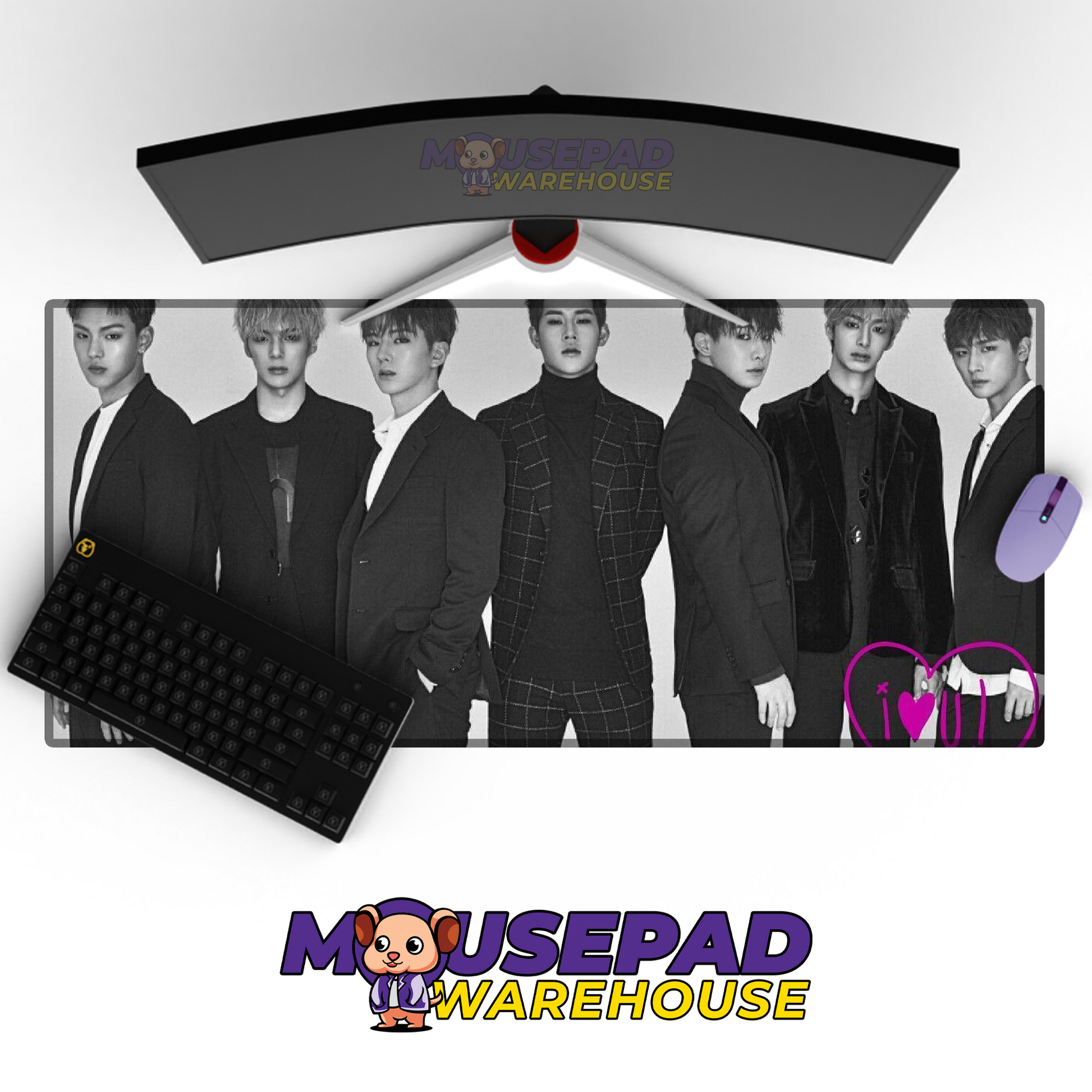 MONSTA X V8 Mousepad Mockup