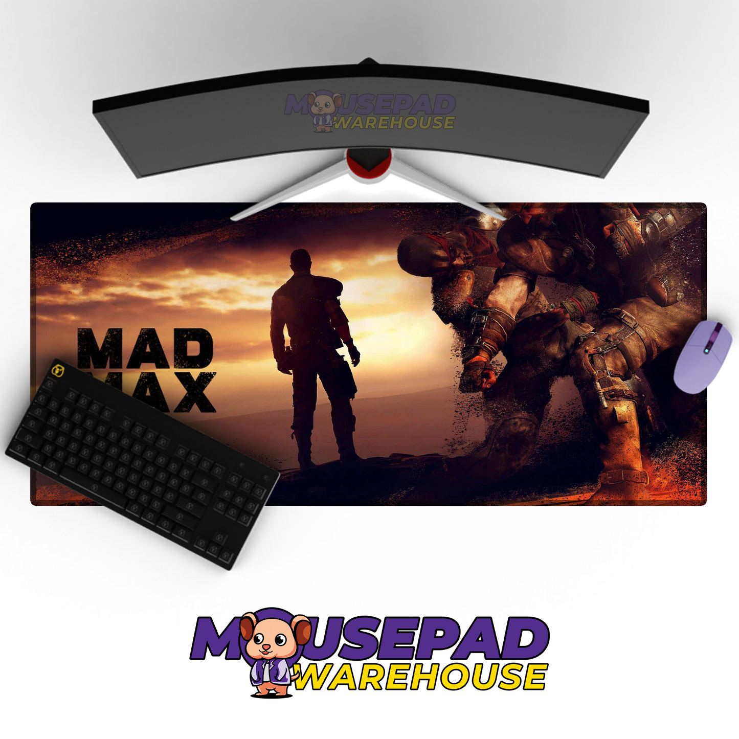 Mad Max V10 Mousepad Mockup