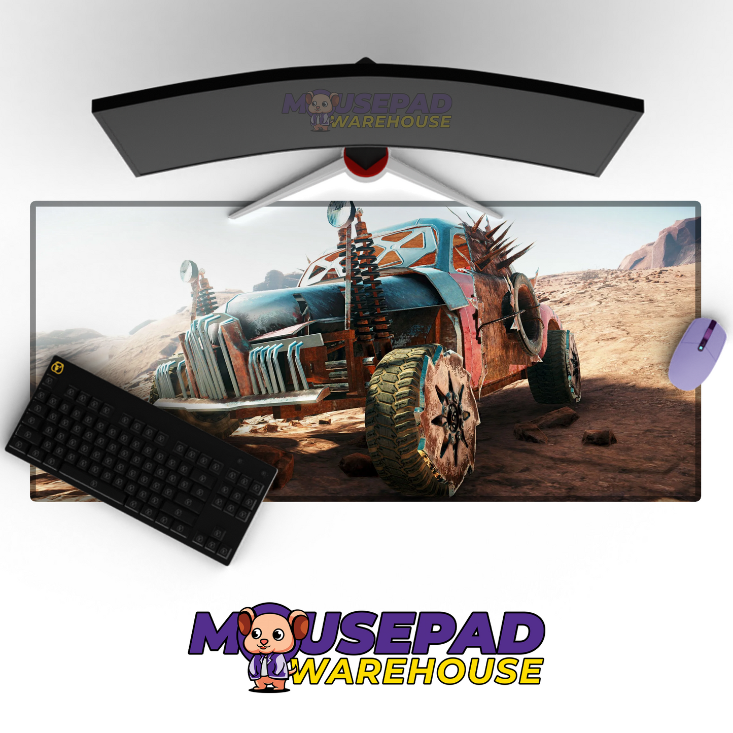 Mad Max V13 Mousepad Mockup