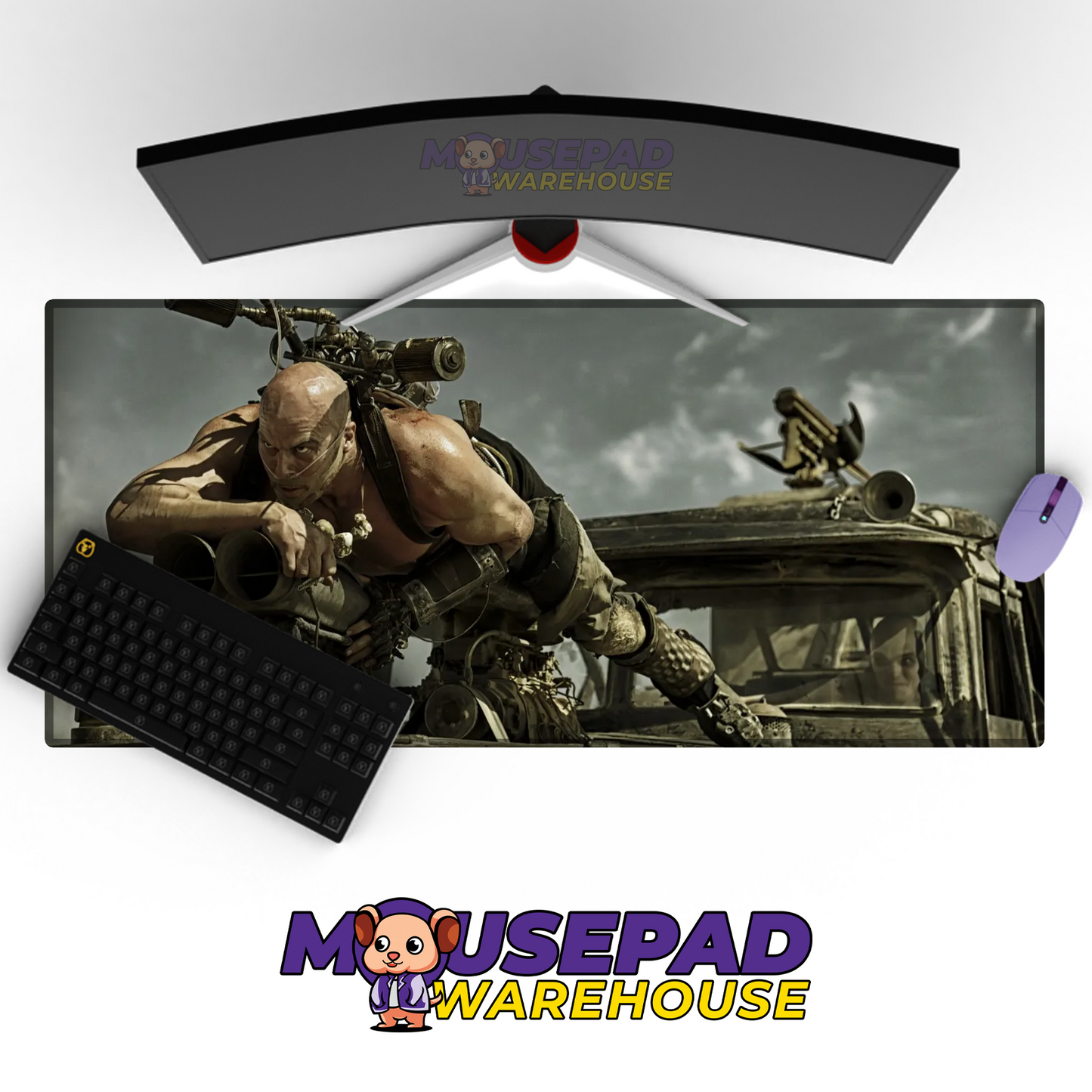 Mad Max V14 Mousepad Mockup