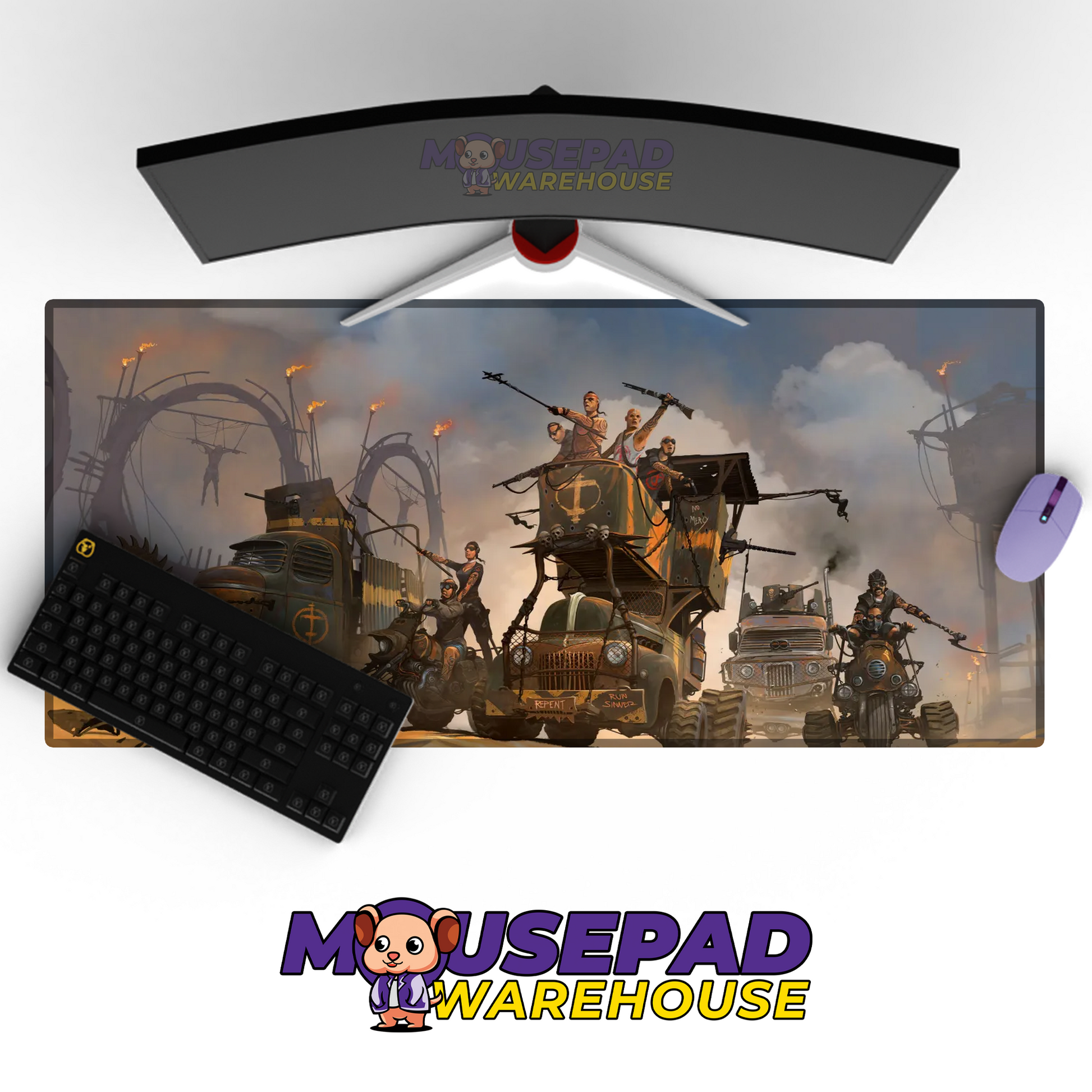 Mad Max V15 Mousepad Mockup