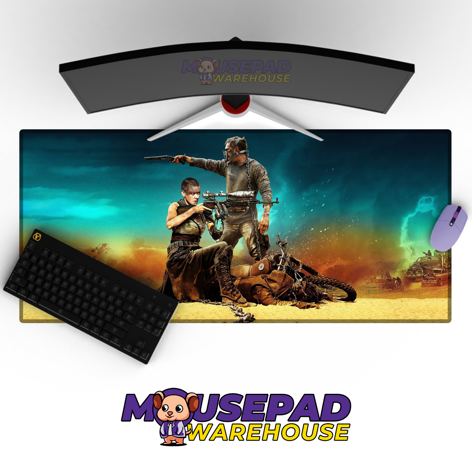 Mad Max V17 Mousepad Mockup