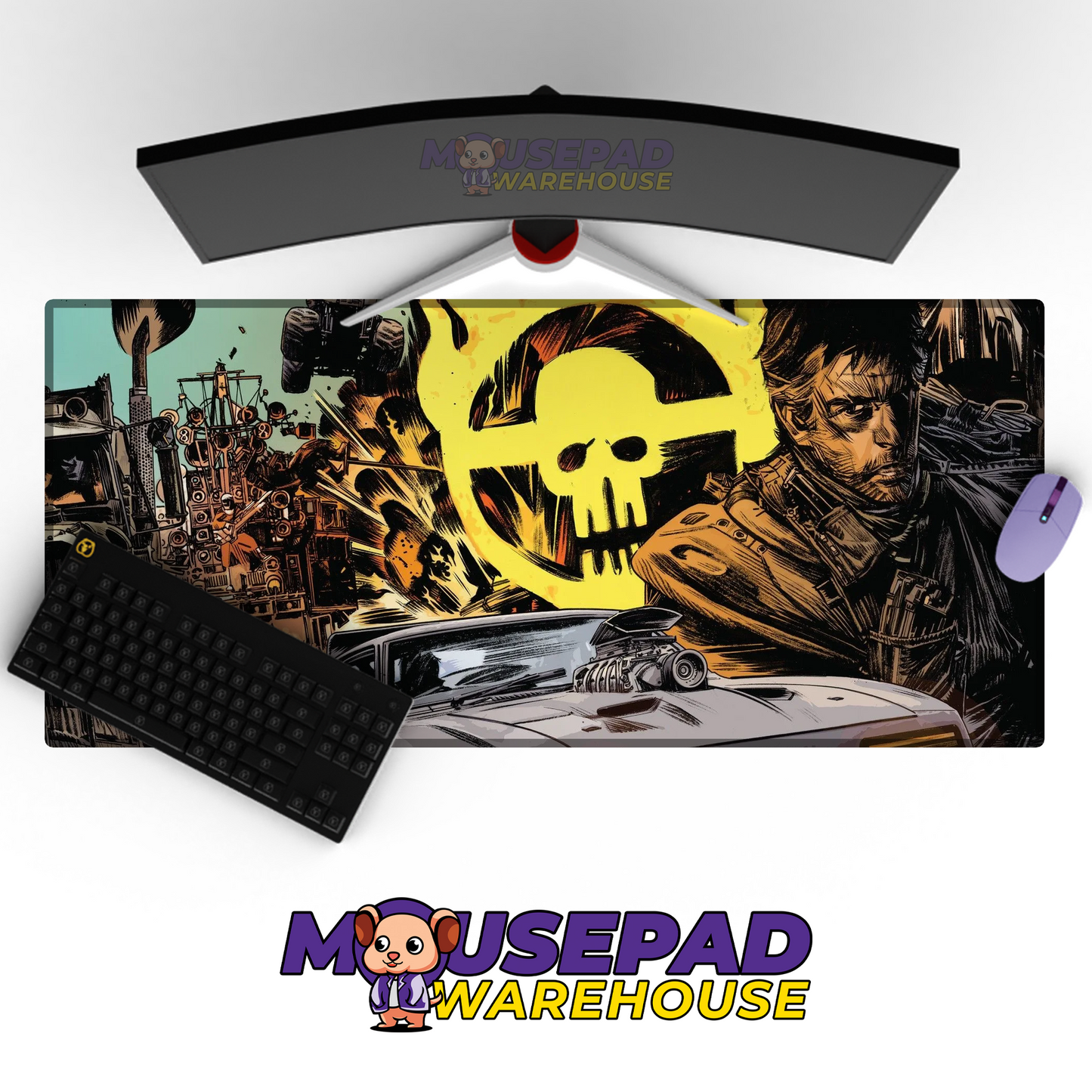 Mad Max V19 Mousepad Mockup