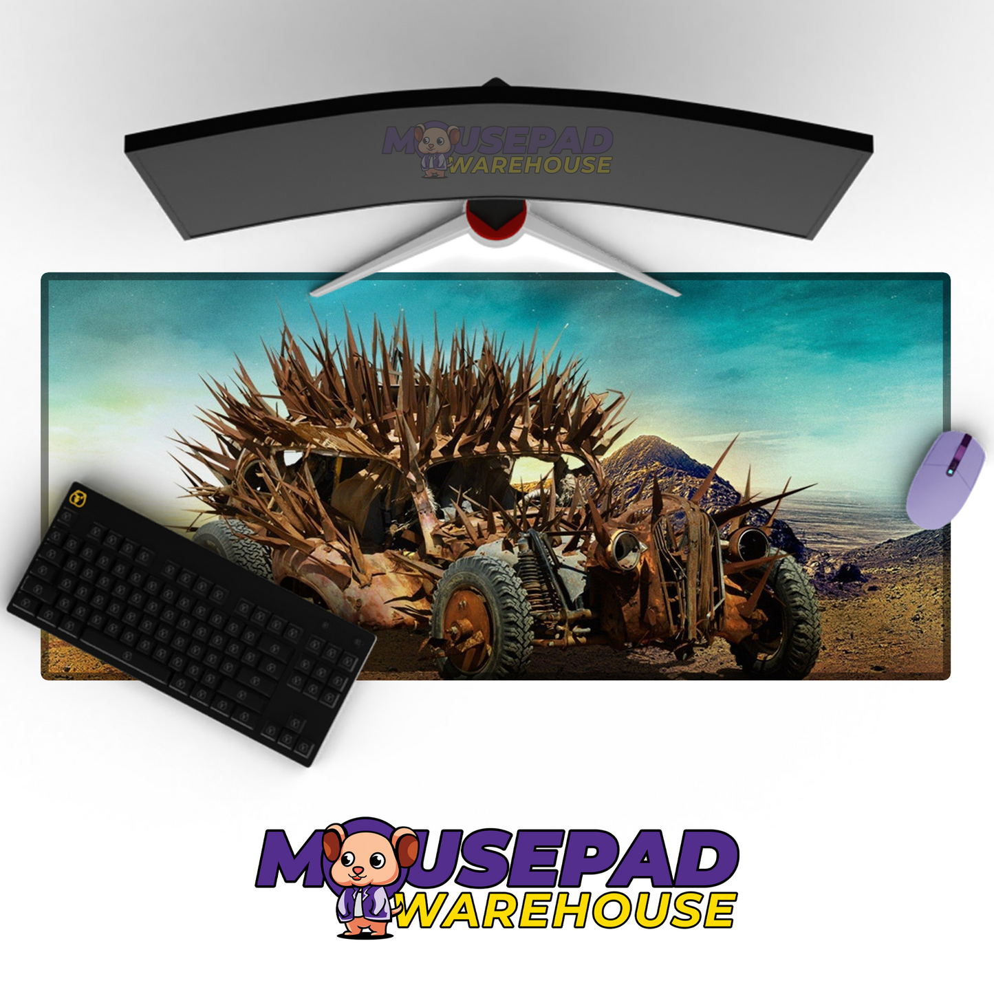 Mad Max V1 Mousepad Mockup