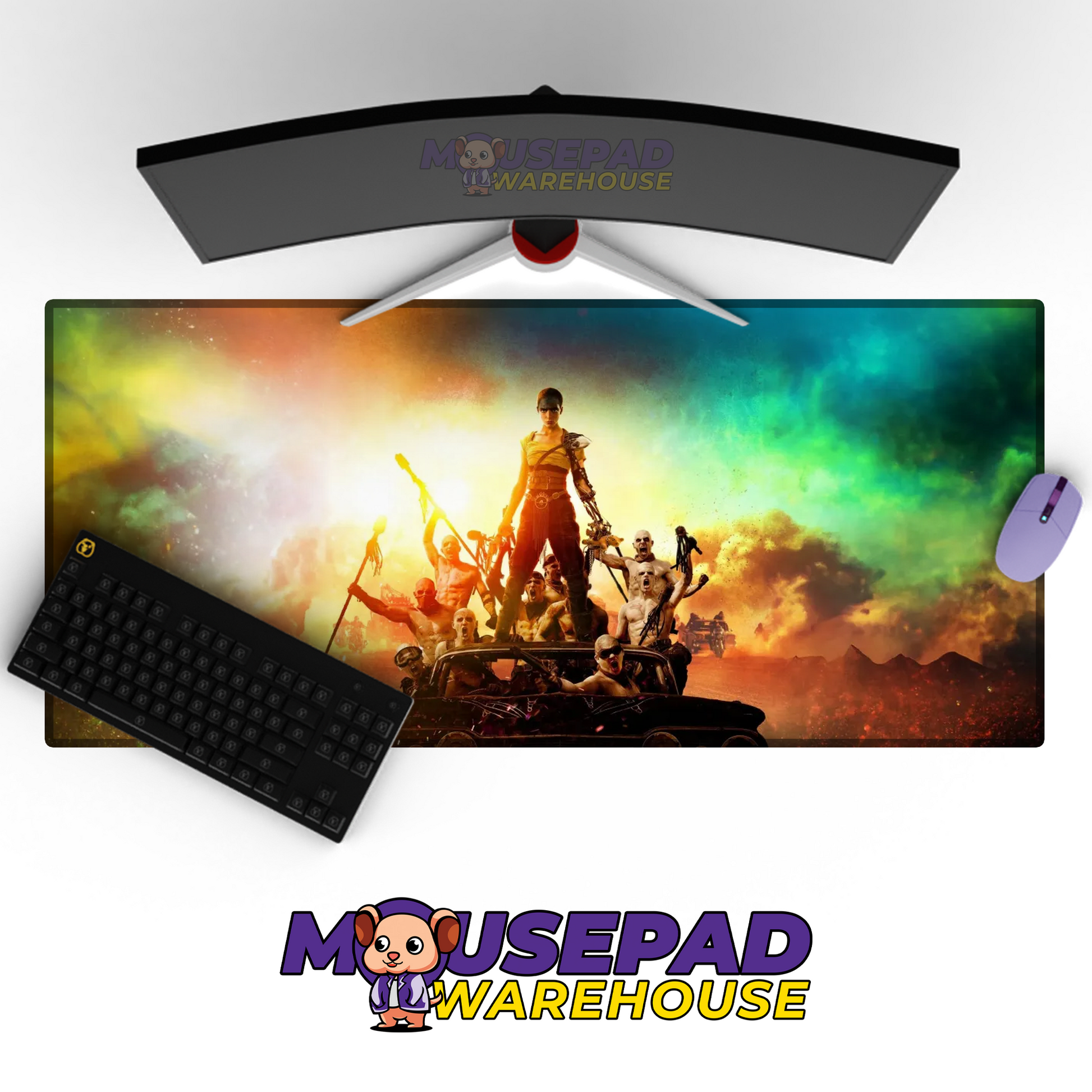 Mad Max V24 Mousepad Mockup