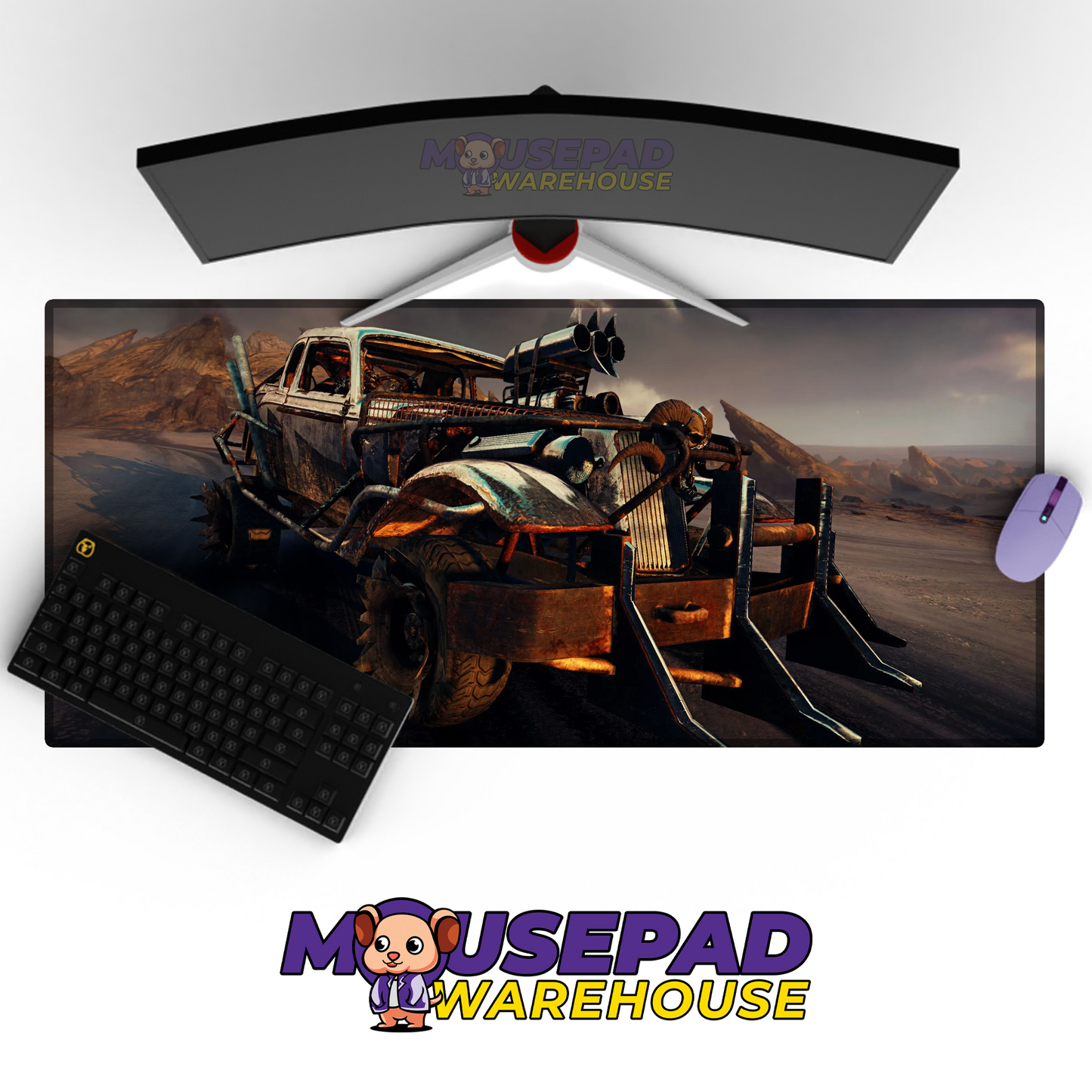 Mad Max V26 Mousepad Mockup