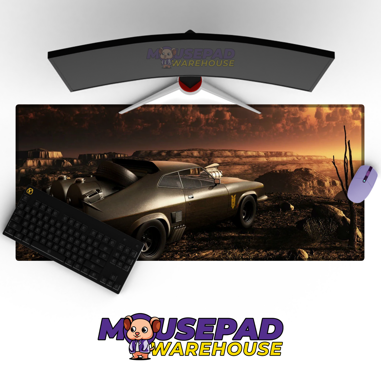 Mad Max V27 Mousepad Mockup