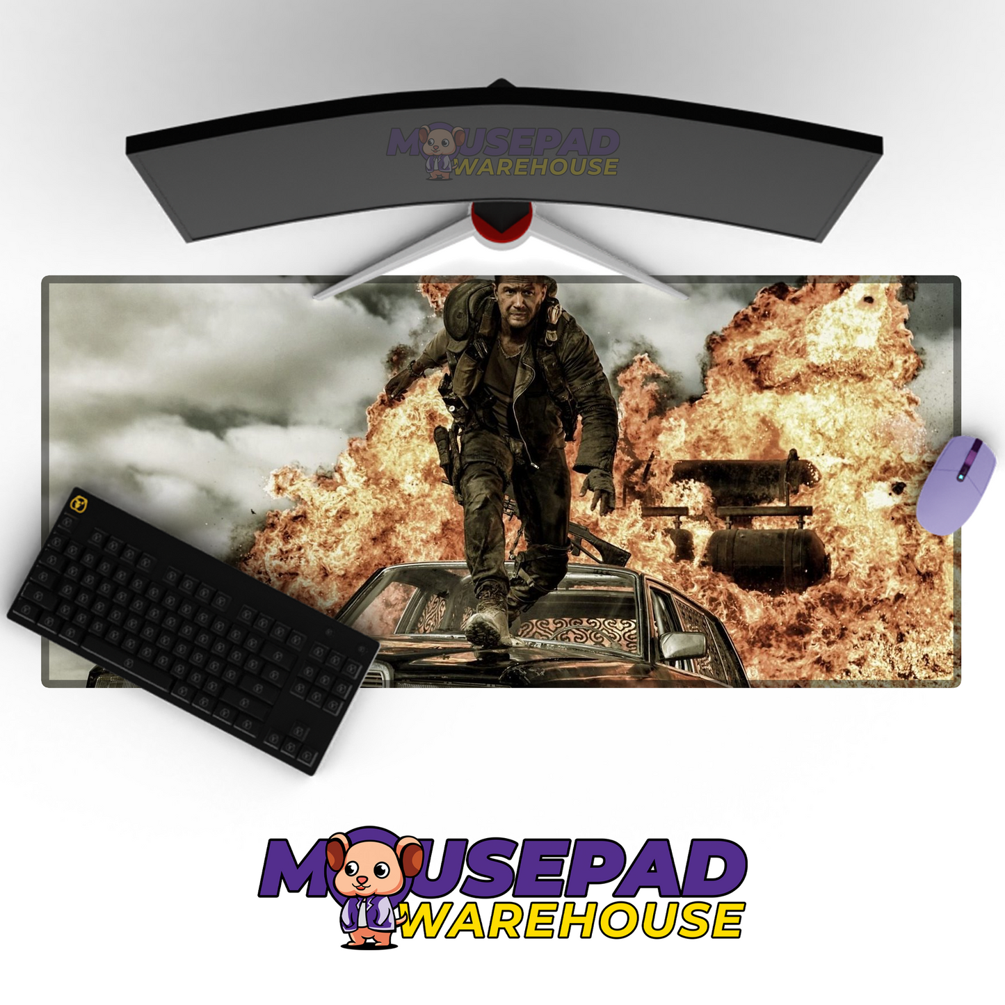Mad Max V2 Mousepad Mockup