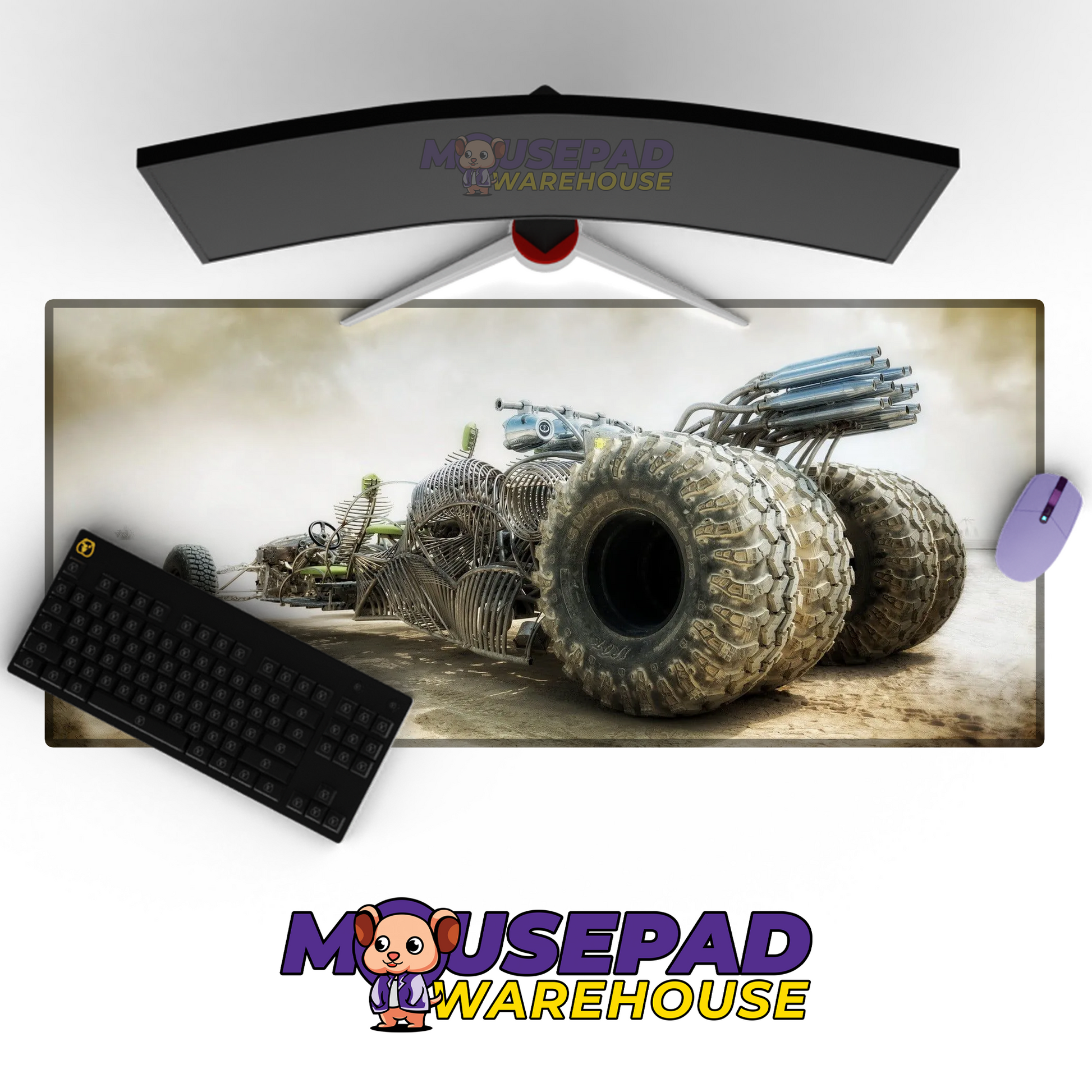 Mad Max V31 Mousepad Mockup