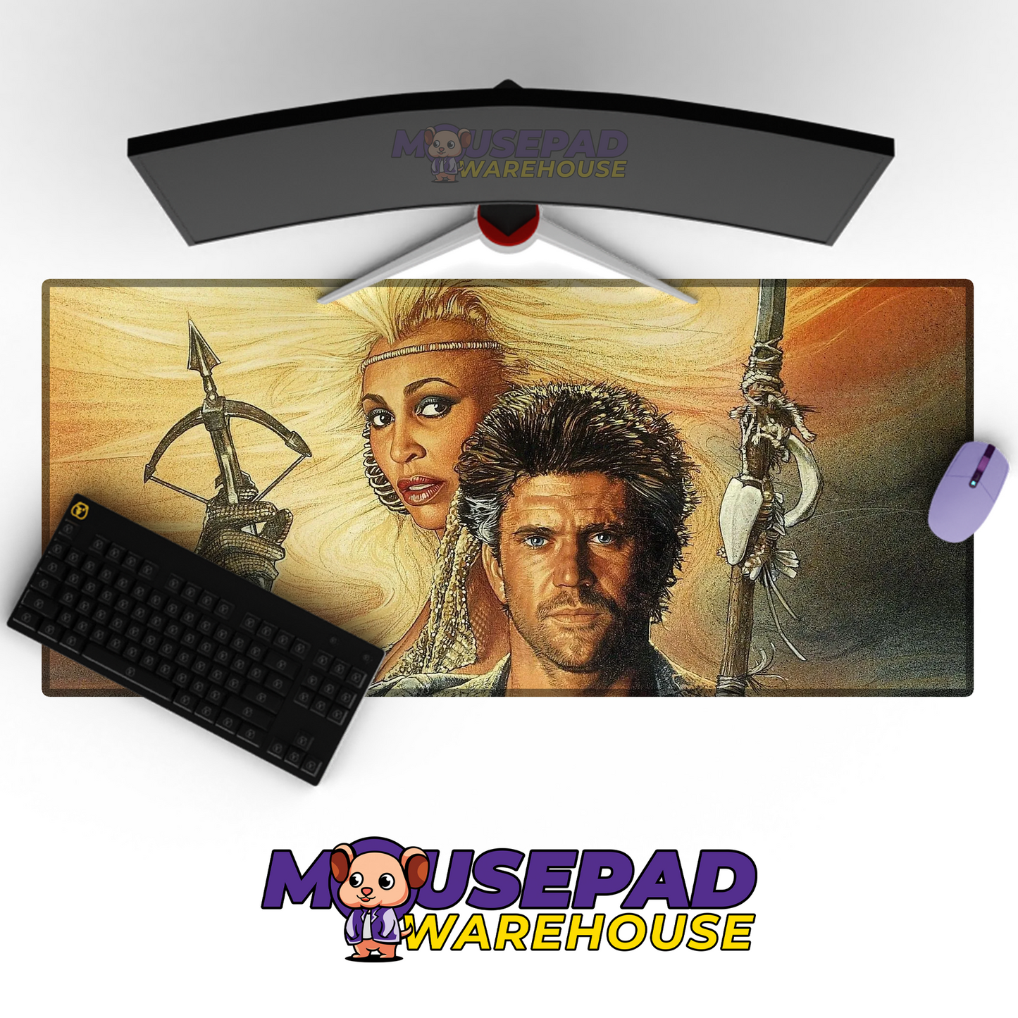 Mad Max V33 Mousepad Mockup