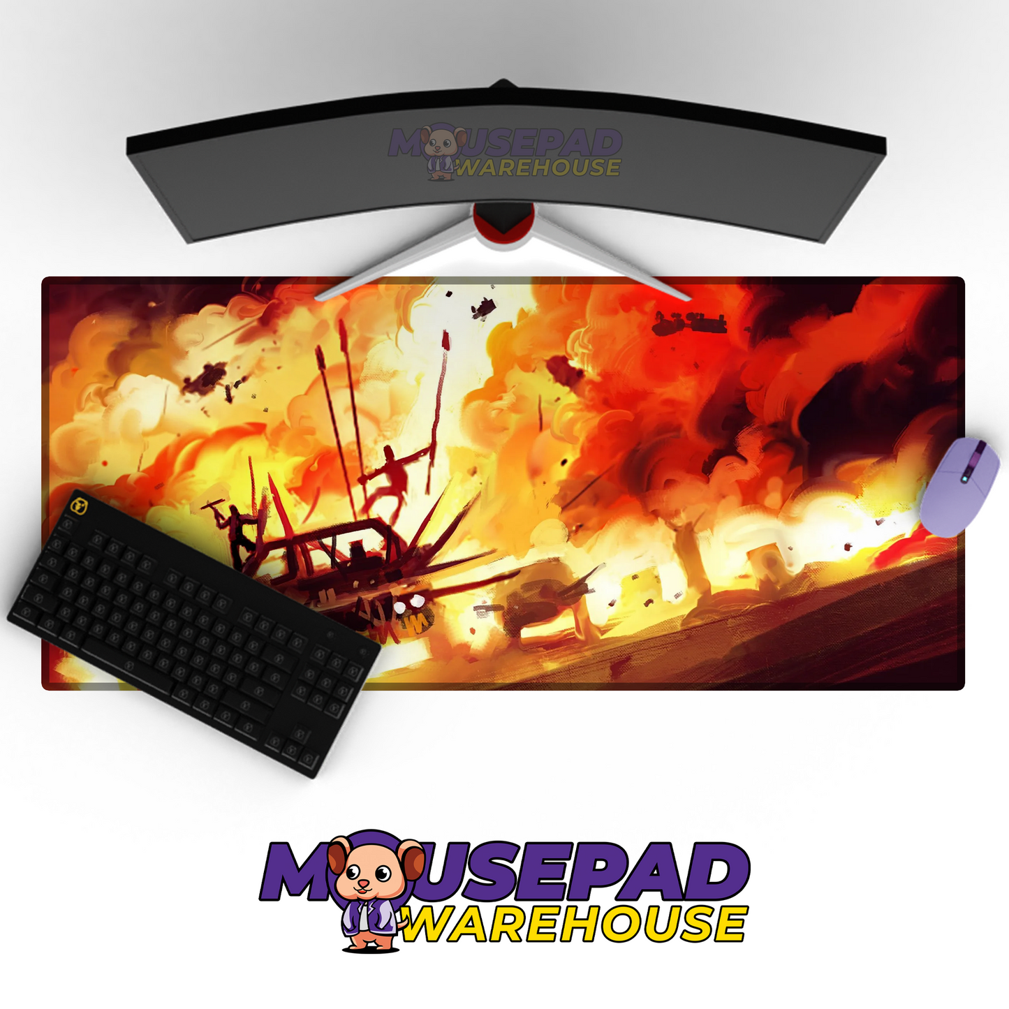 Mad Max V37 Mousepad Mockup