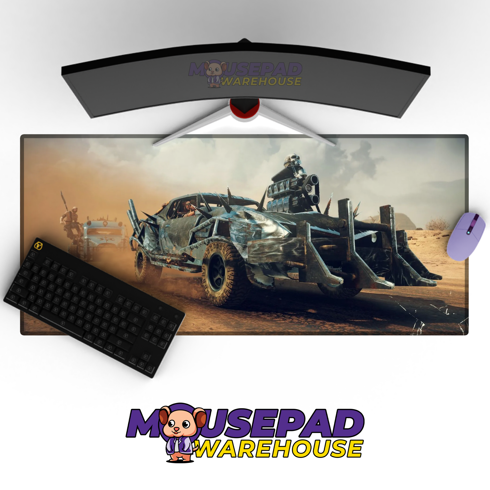 Mad Max V40 Mousepad Mockup