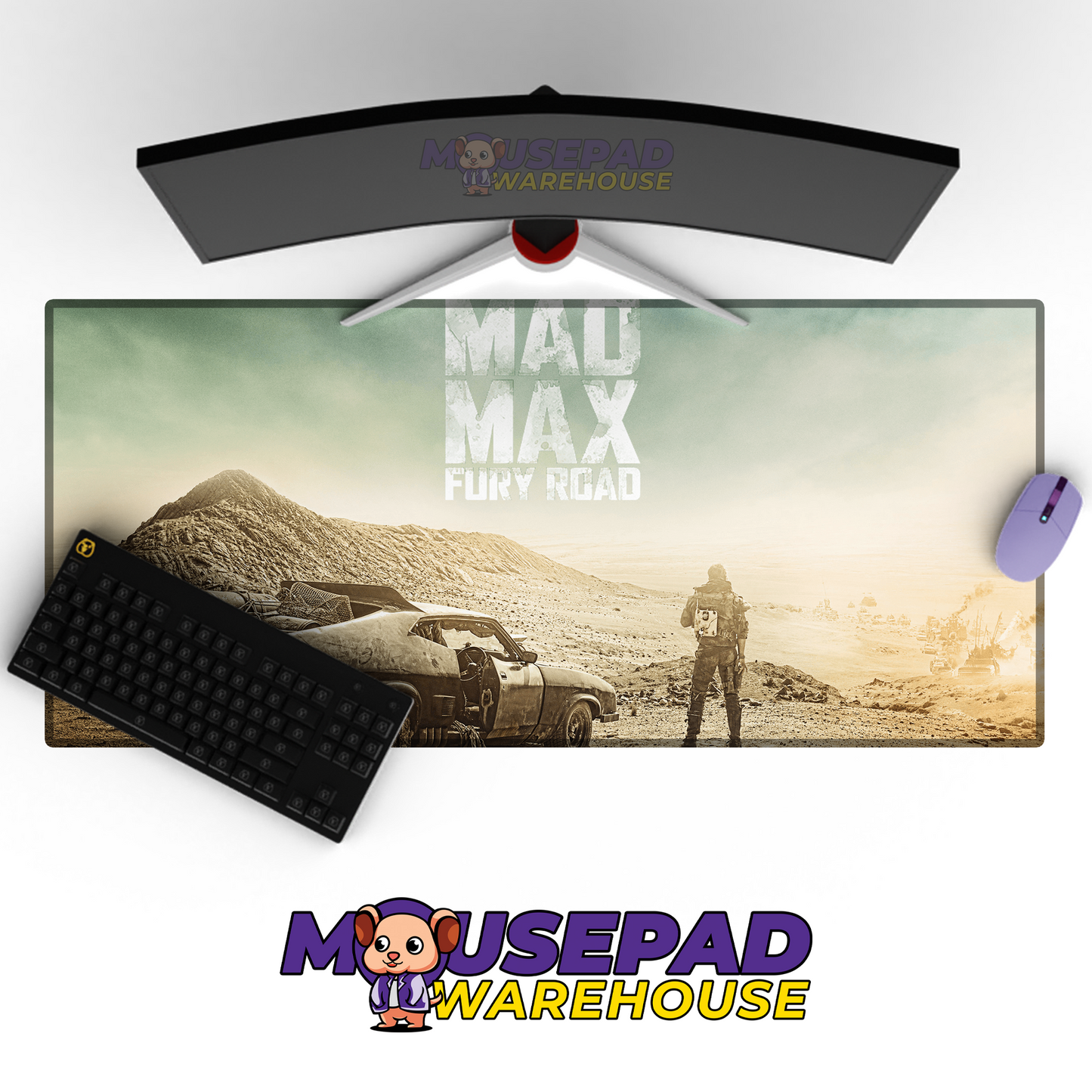 Mad Max V43 Mousepad Mockup