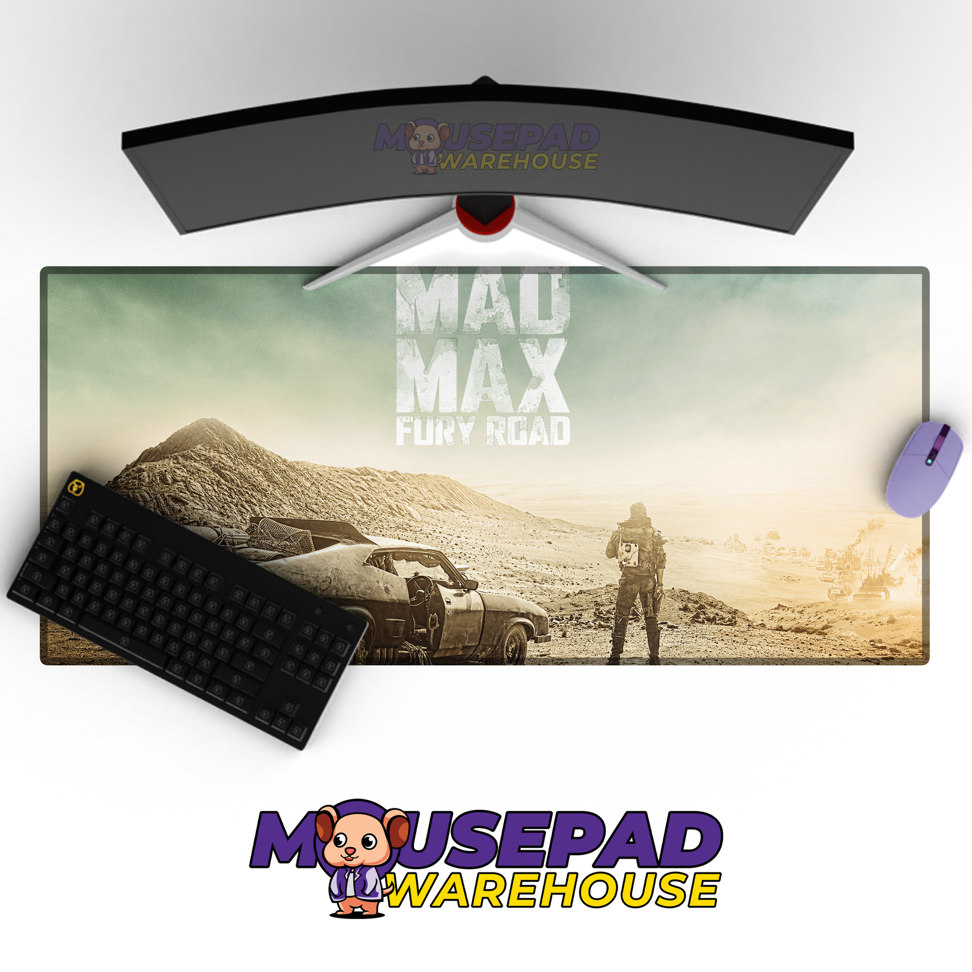Mad Max V43 Mousepad Mockup