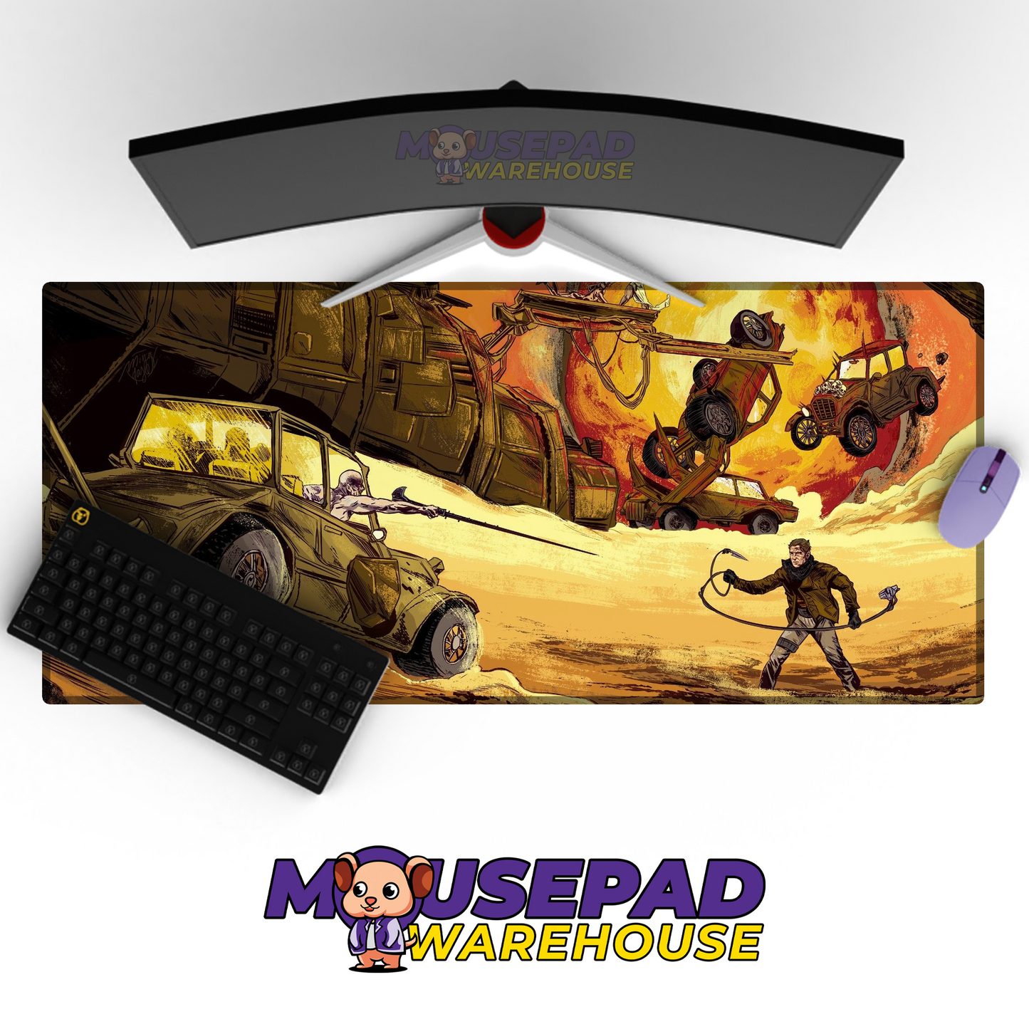 Mad Max V45 Mousepad Mockup