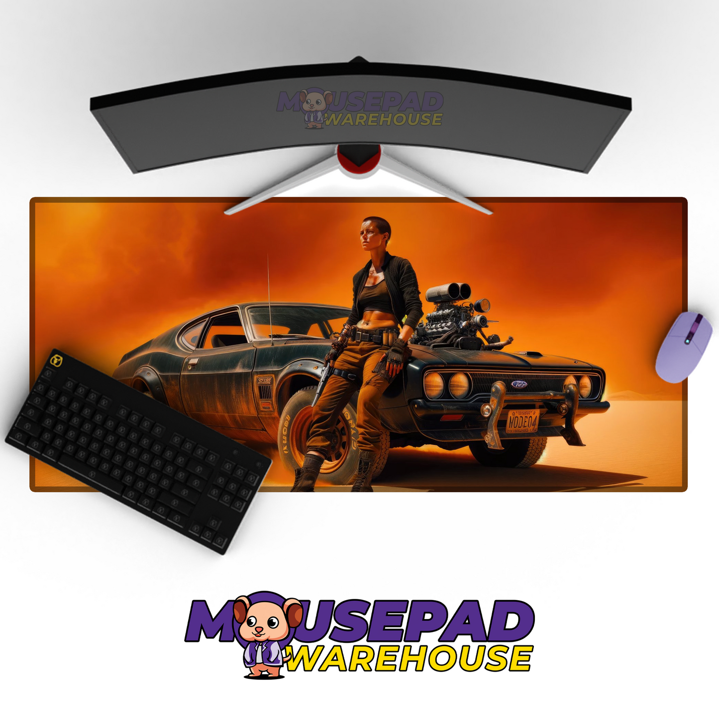 Mad Max V4 Mousepad Mockup