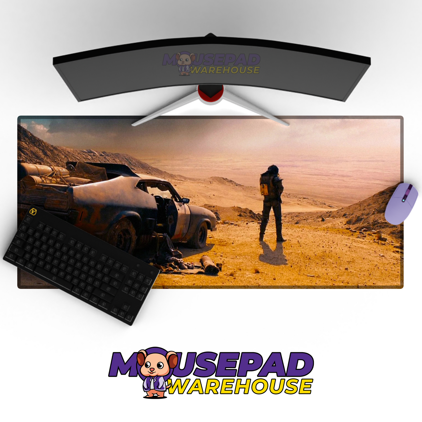 Mad Max V6 Mousepad Mockup