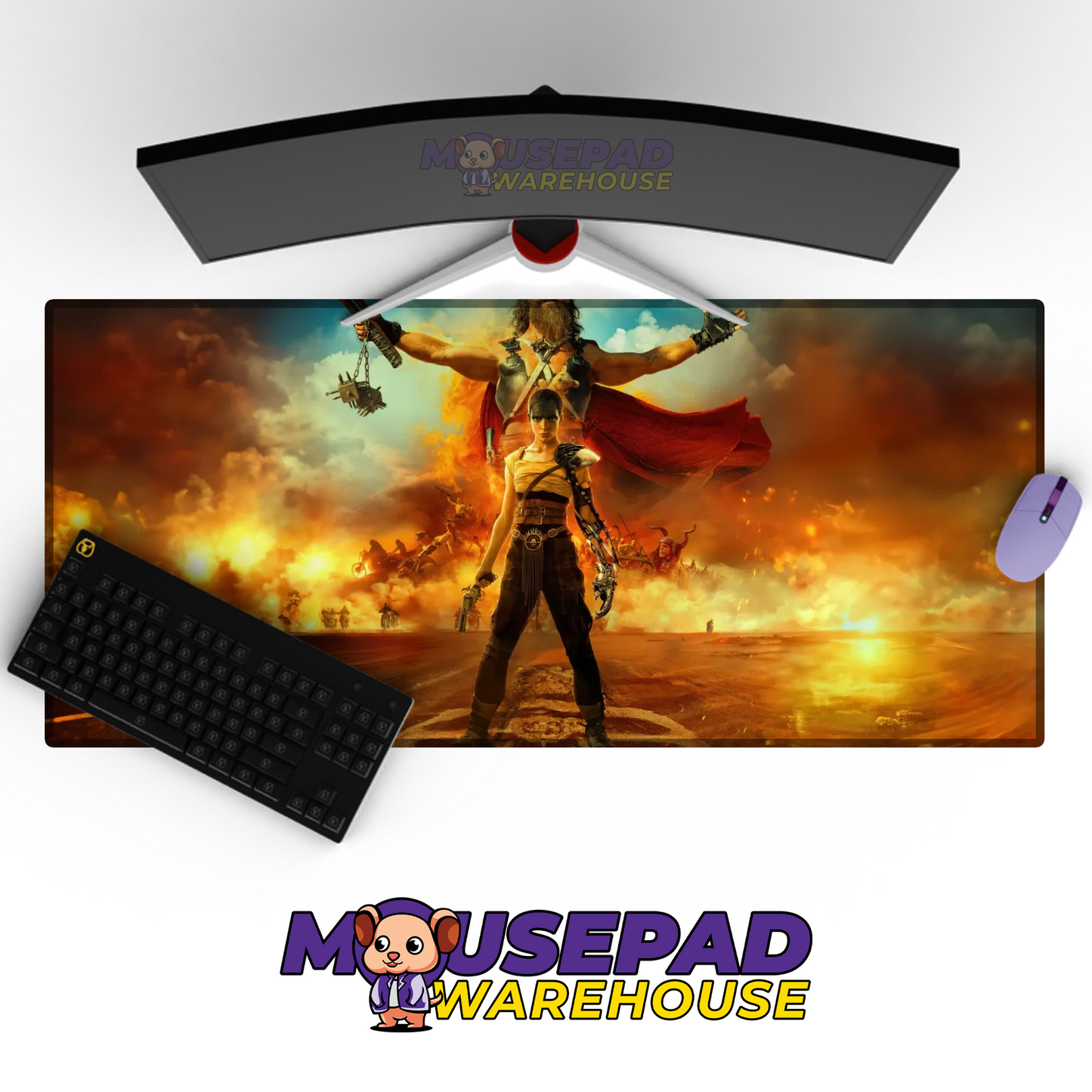 Mad Max V7 Mousepad Mockup