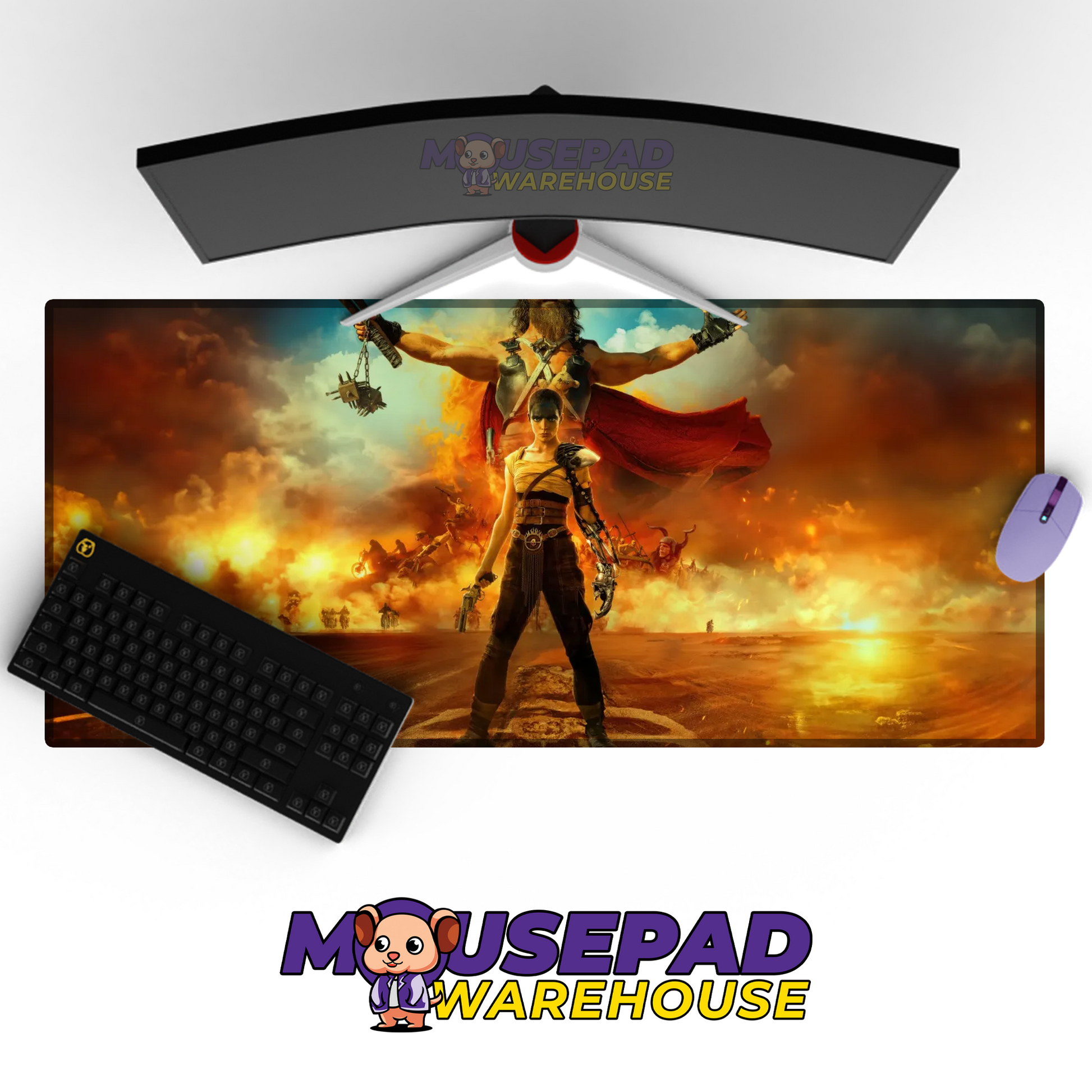 Mad Max V7 Mousepad Mockup