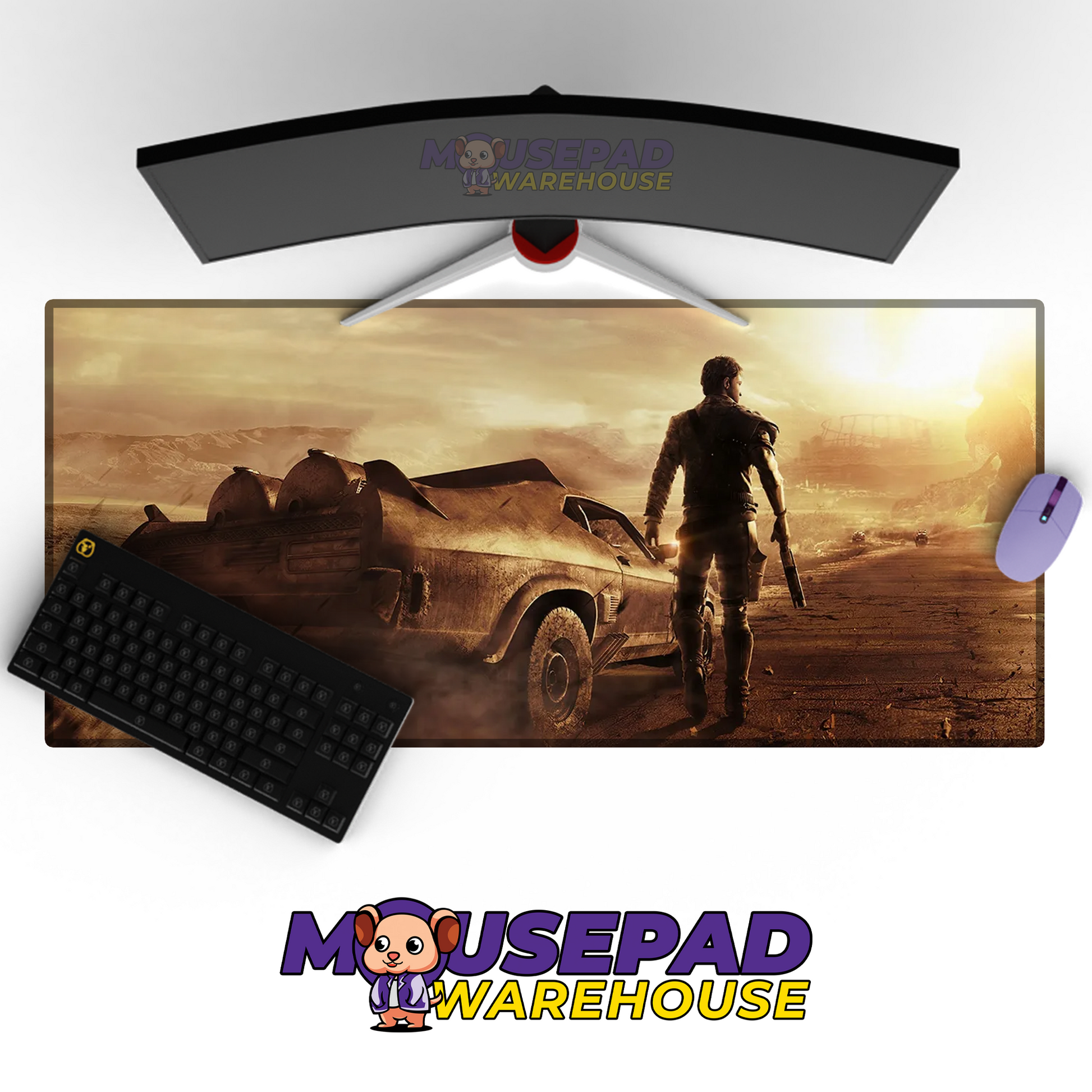 Mad Max V9 Mousepad Mockup