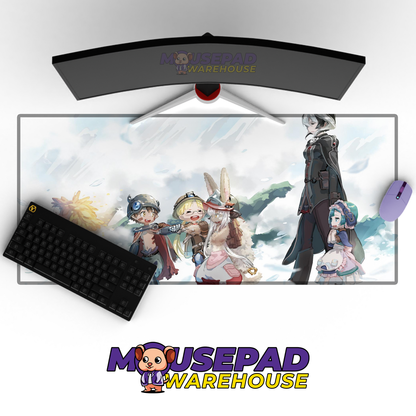 Made in Abyss V11 Mousepad Mockup