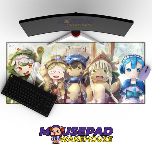 Made in Abyss V12 Mousepad Mockup