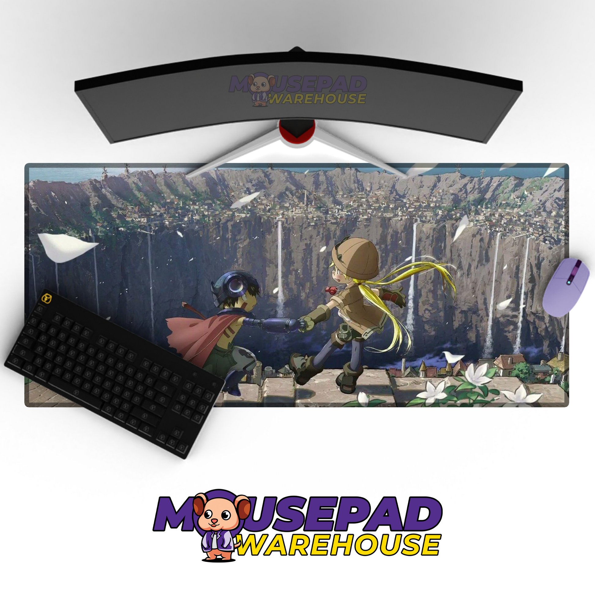 Made in Abyss V15 Mousepad Mockup