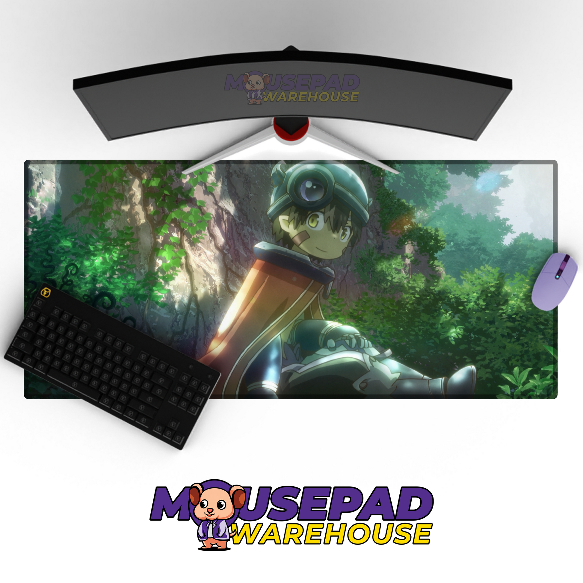 Made in Abyss V18 Mousepad Mockup