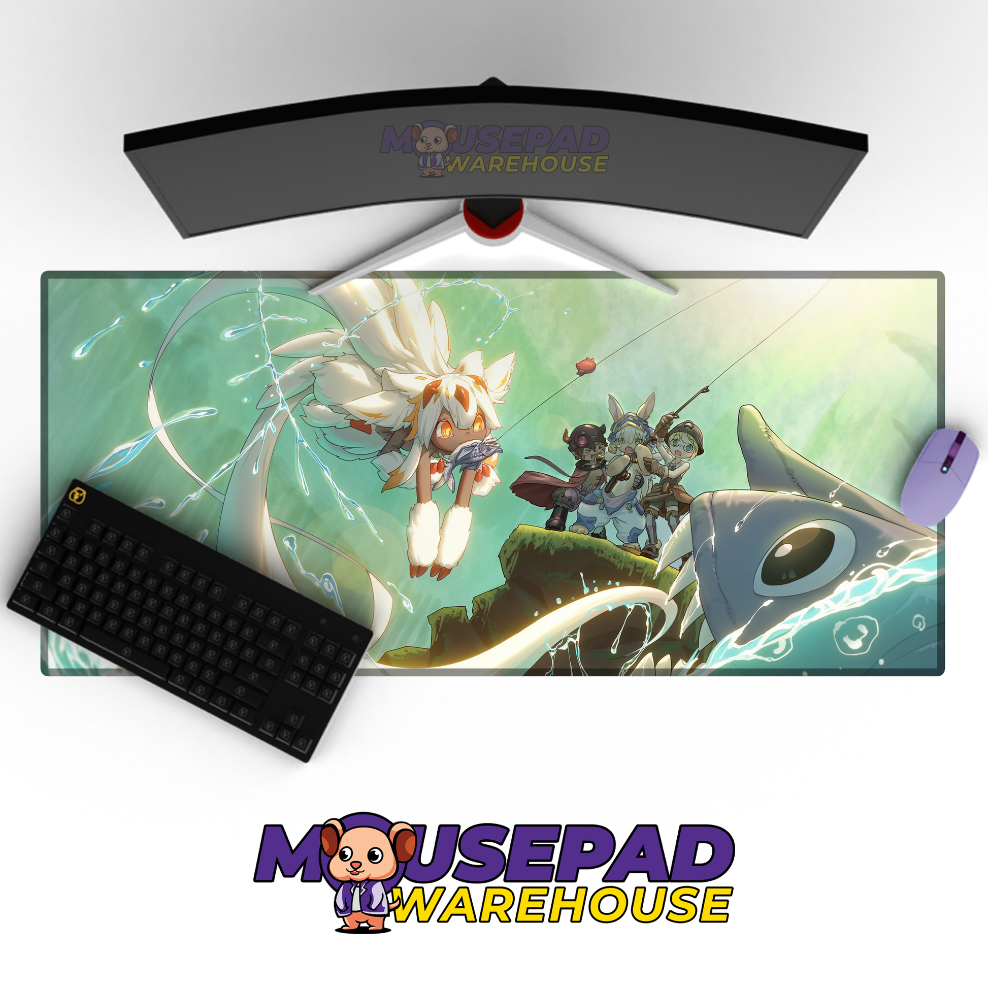 Made in Abyss V24 Mousepad Mockup