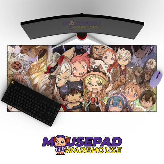 Made in Abyss V28 Mousepad Mockup