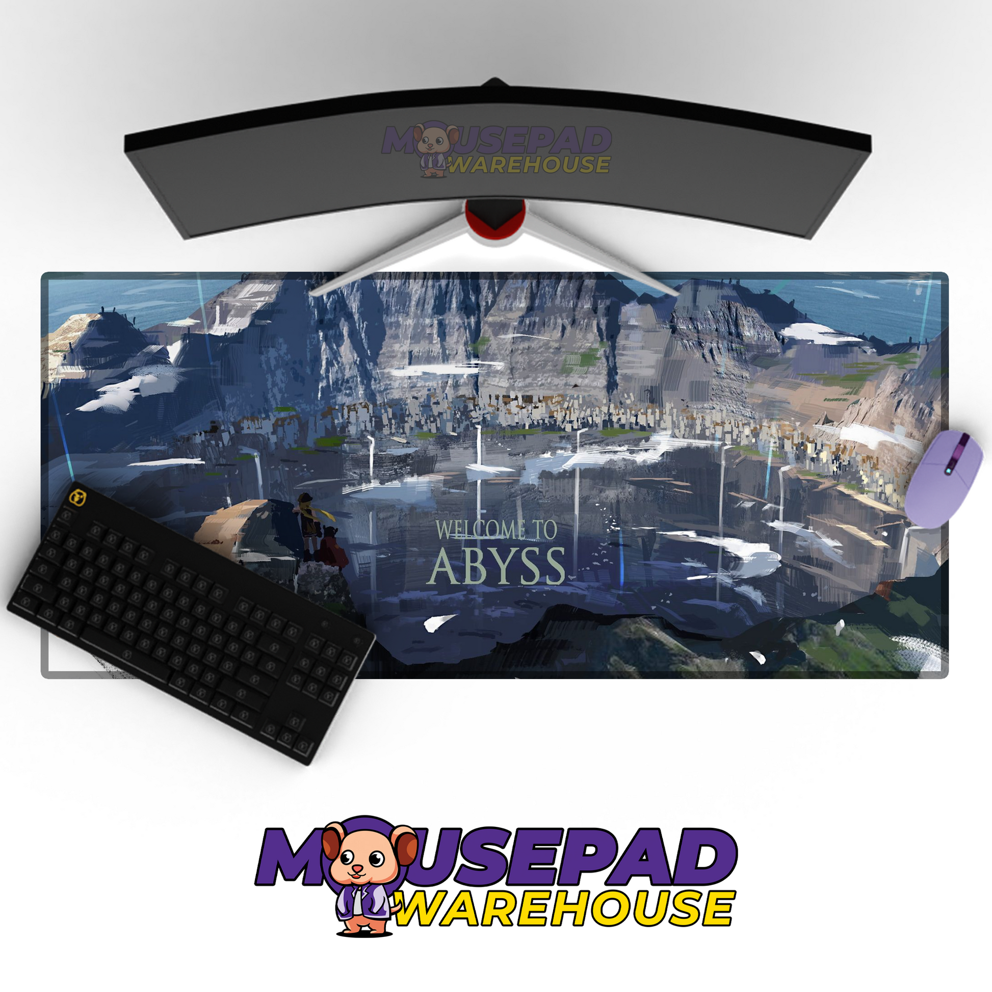 Made in Abyss V29 Mousepad Mockup