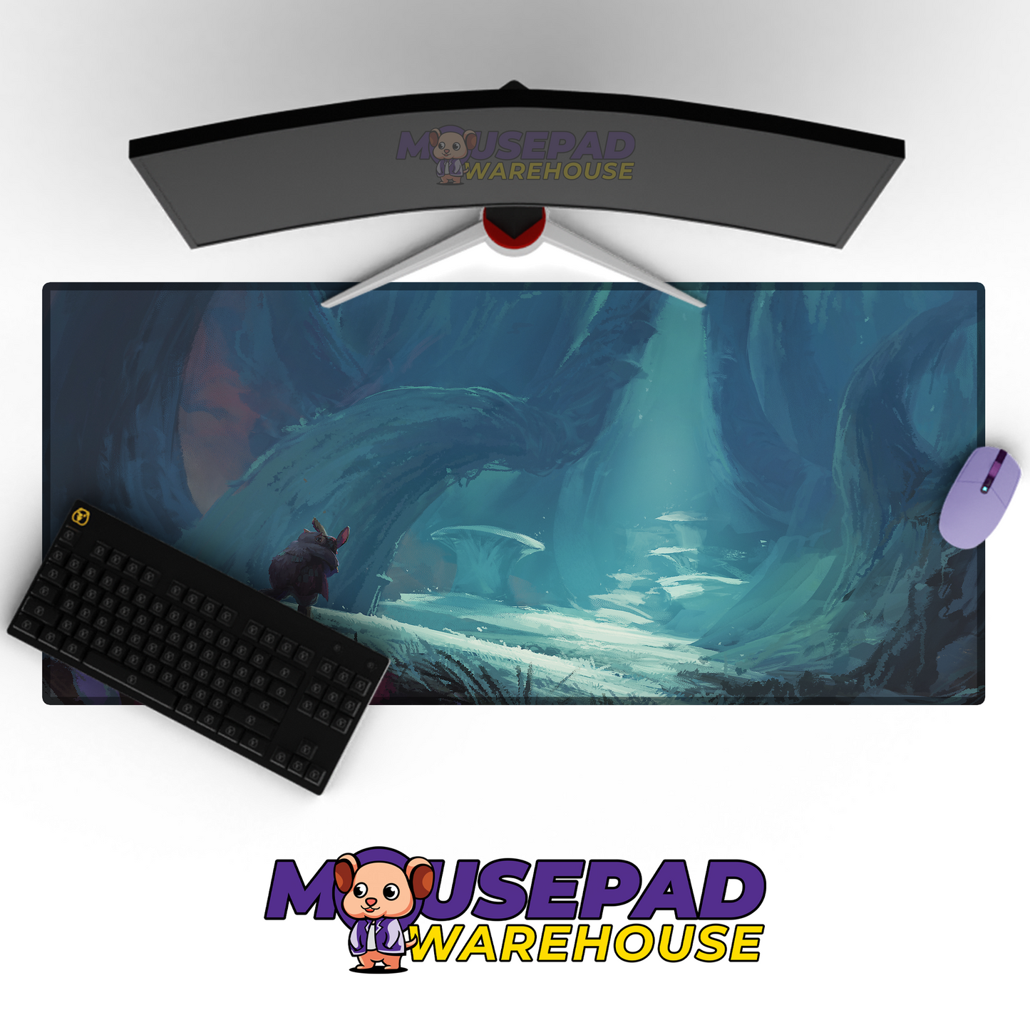 Made in Abyss V30 Mousepad Mockup