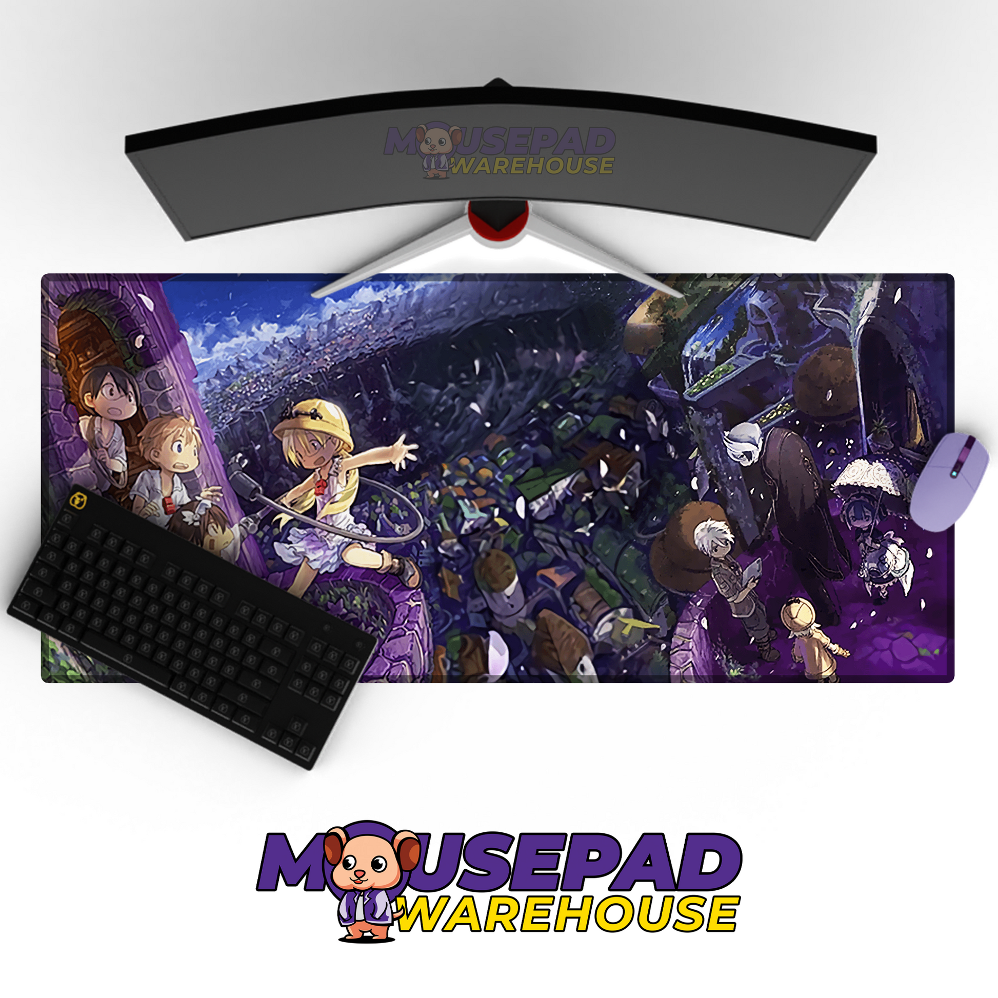 Made in Abyss V4 Mousepad Mockup