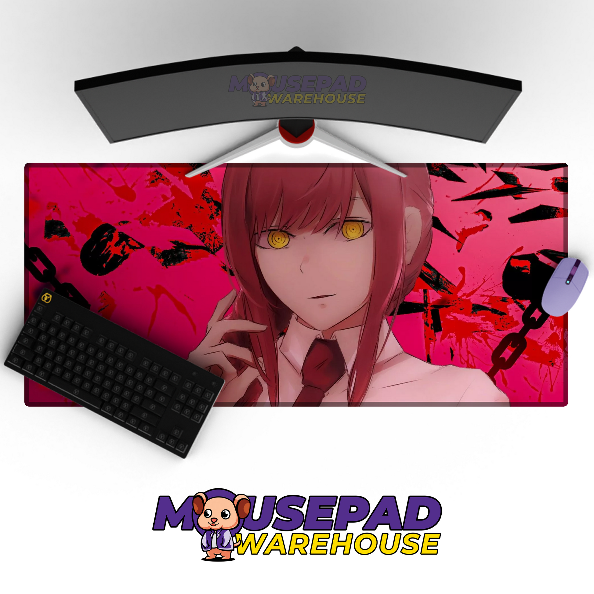 Makima Chainsaw Man V10 Mockup