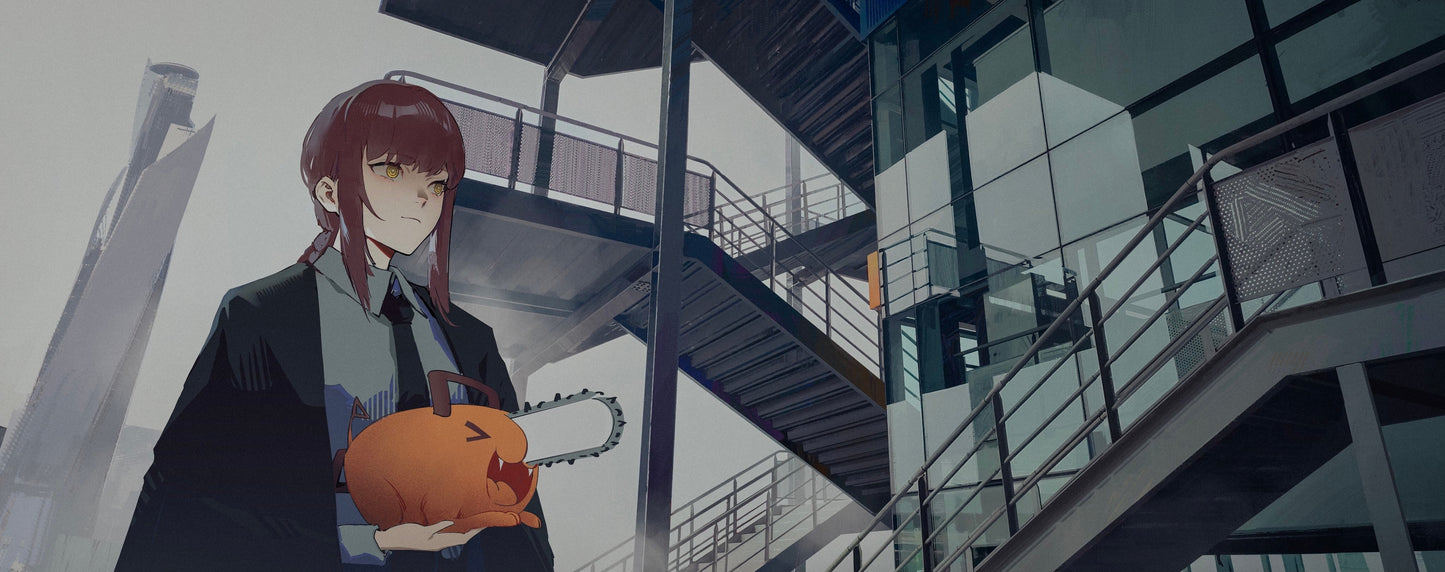 Makima Pochita Chainsaw Man V38