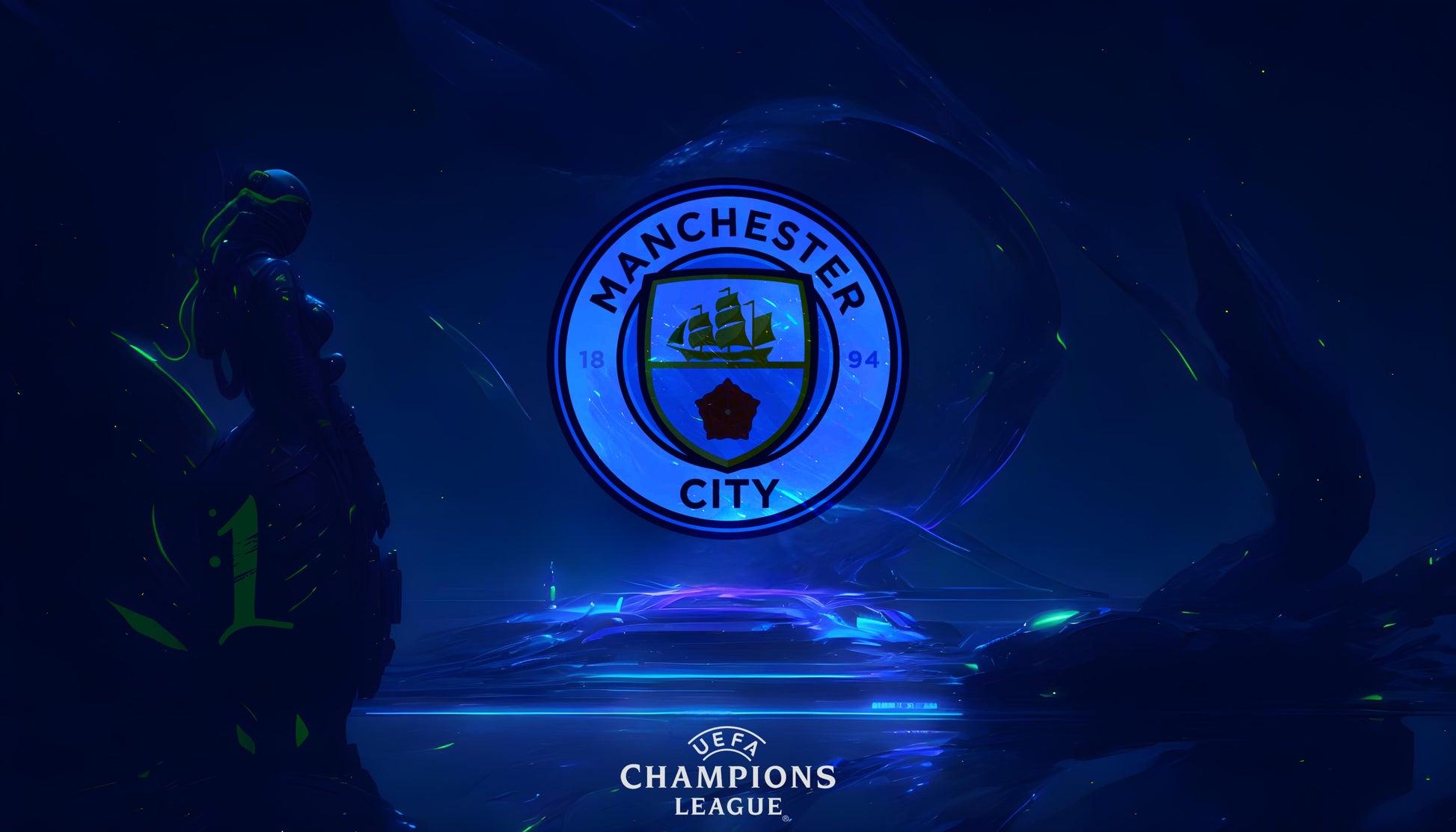Manchester City V14 Mousepad