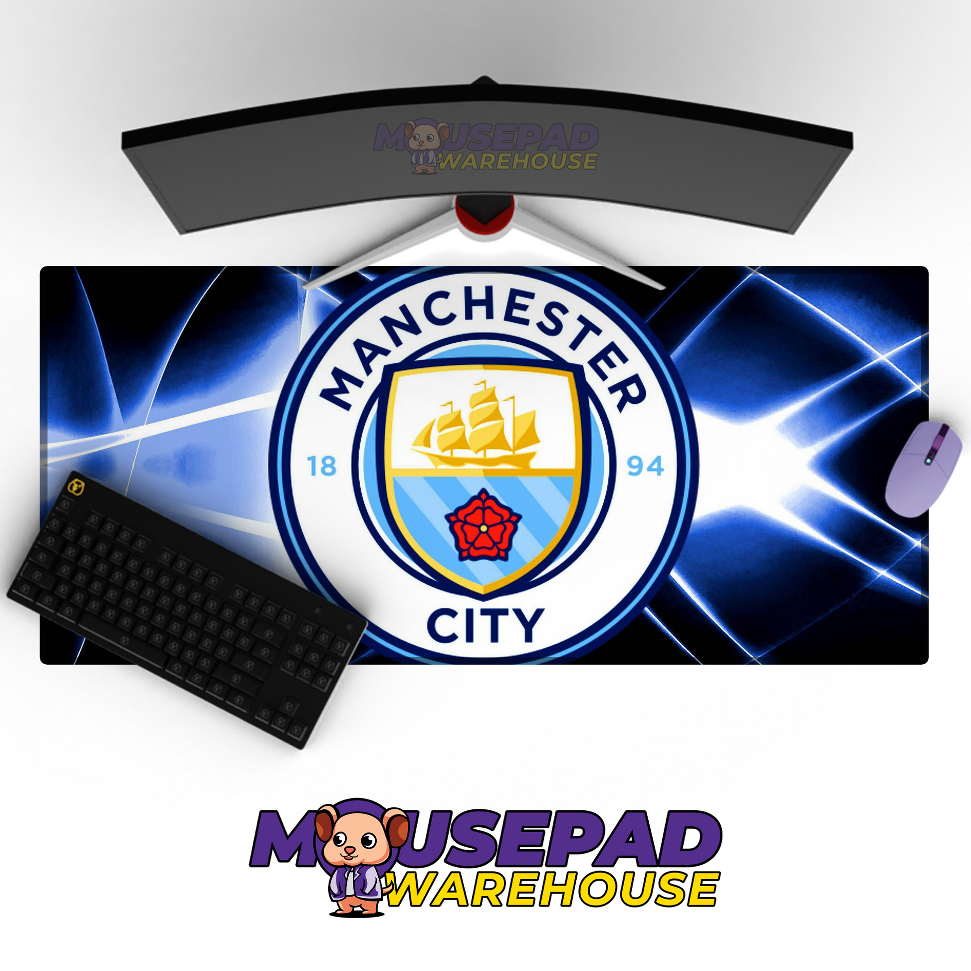 Manchester City V15 Mousepad Mockup