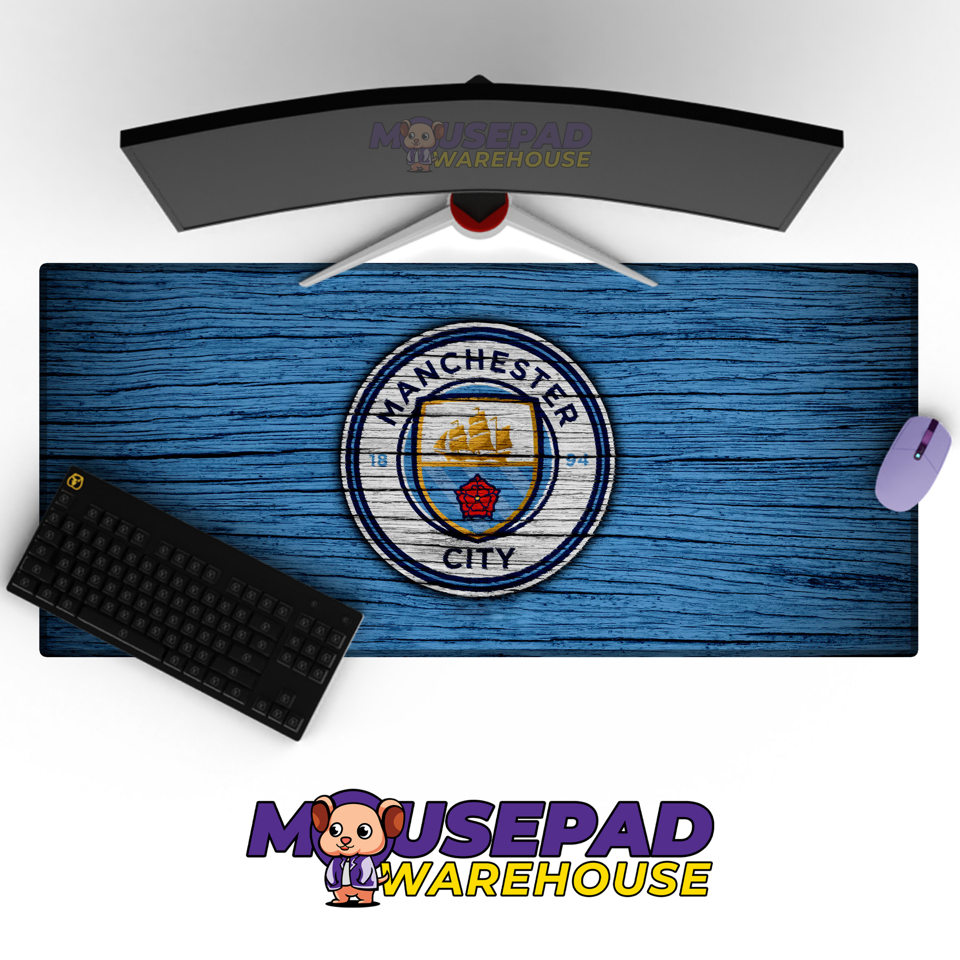 Manchester City V16 Mousepad Mockup